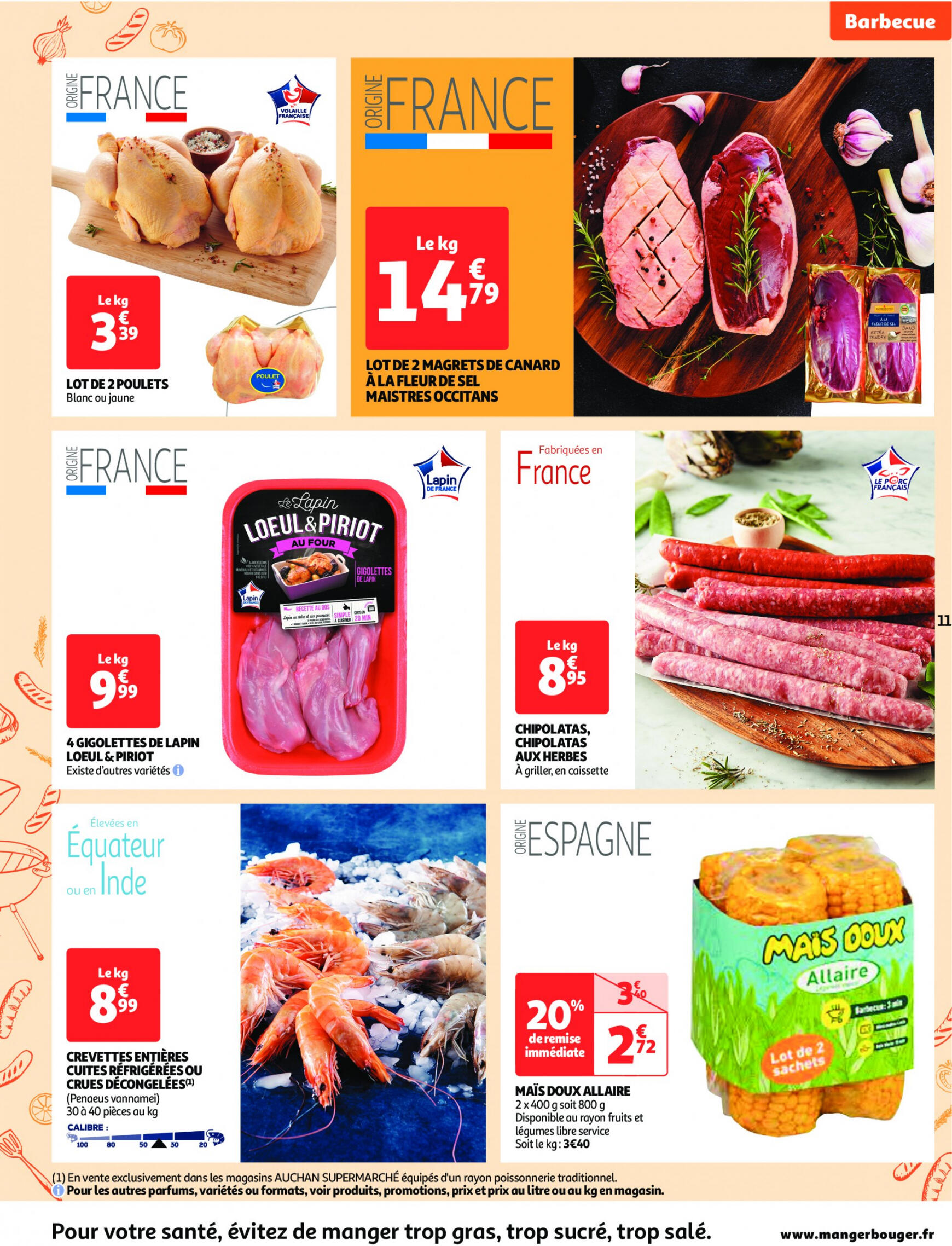 auchan - Auchan supermarché - Faites le plein de bonnes affaires folder huidig 22.05. - 26.05. - page: 11