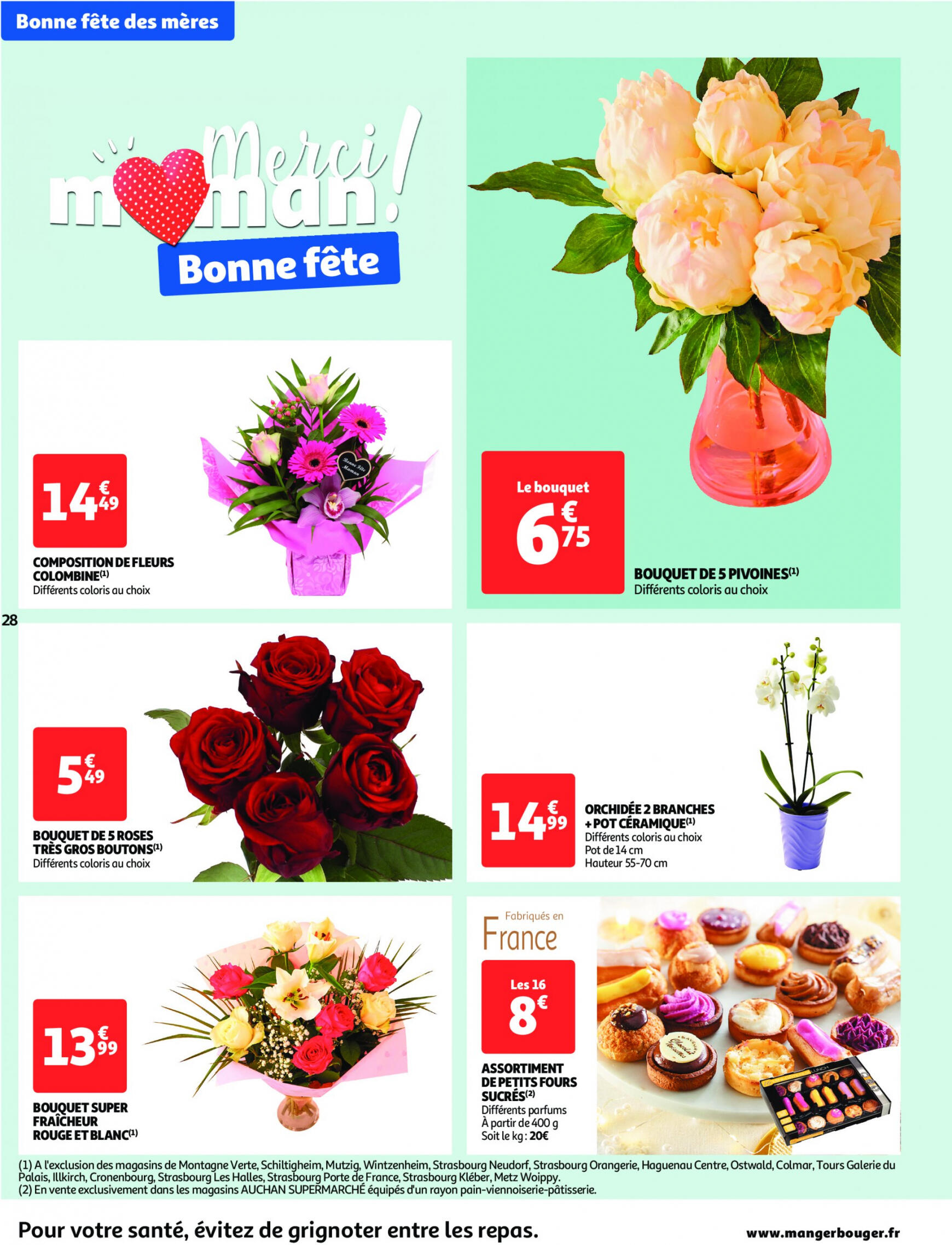 auchan - Auchan supermarché - Faites le plein de bonnes affaires folder huidig 22.05. - 26.05. - page: 28