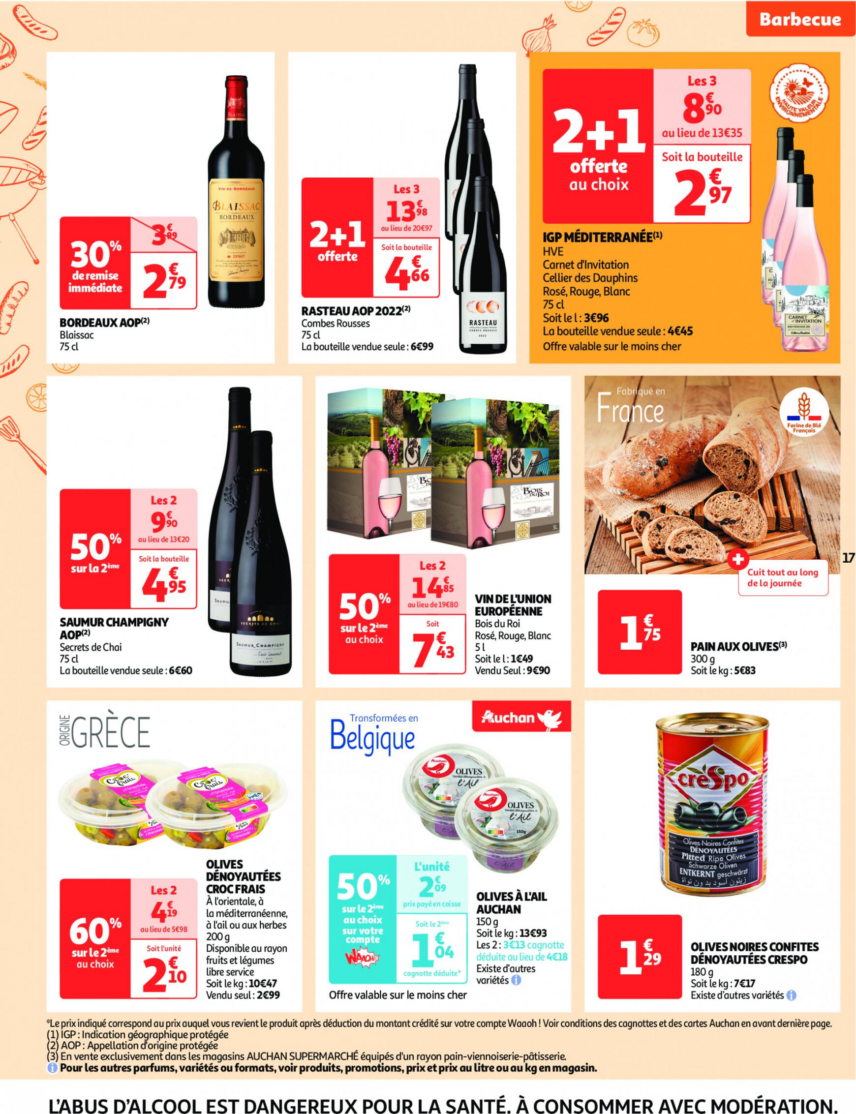 auchan - Auchan supermarché - Faites le plein de bonnes affaires folder huidig 22.05. - 26.05. - page: 17