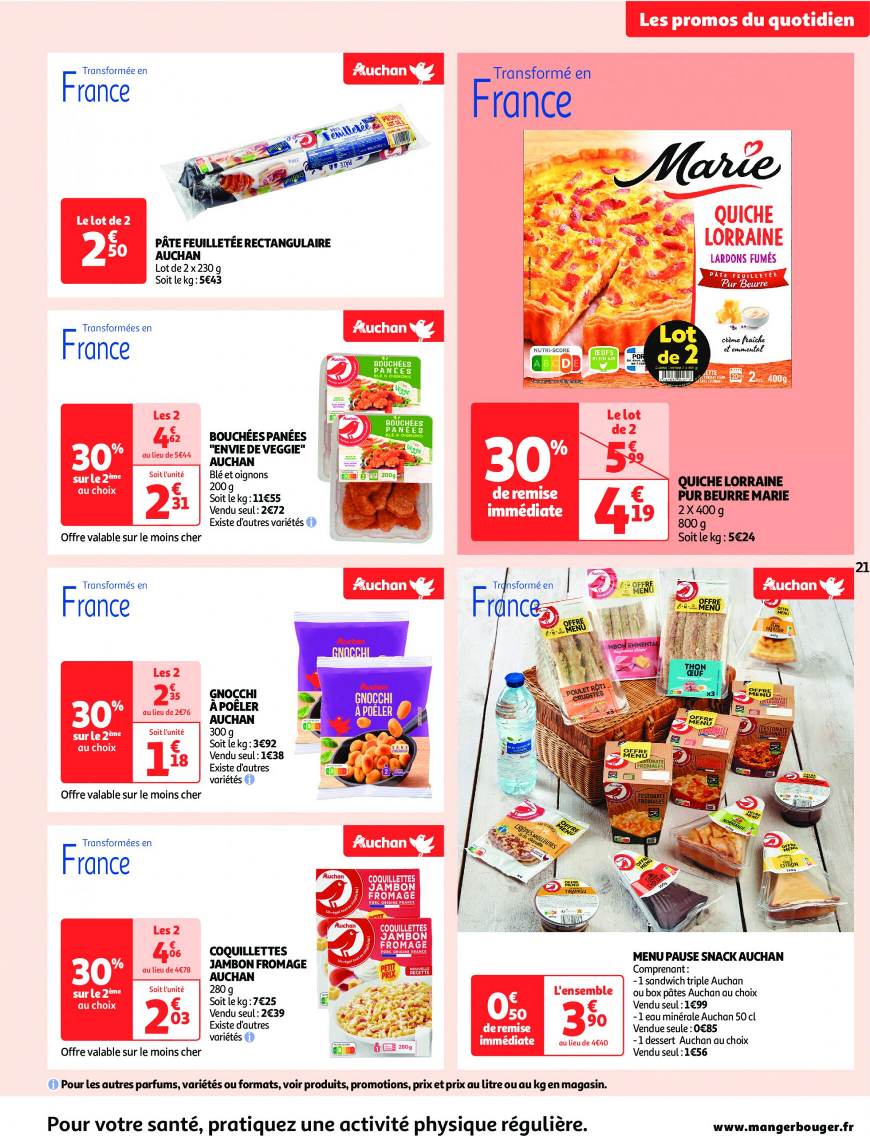 auchan - Auchan supermarché - Faites le plein de bonnes affaires folder huidig 22.05. - 26.05. - page: 21