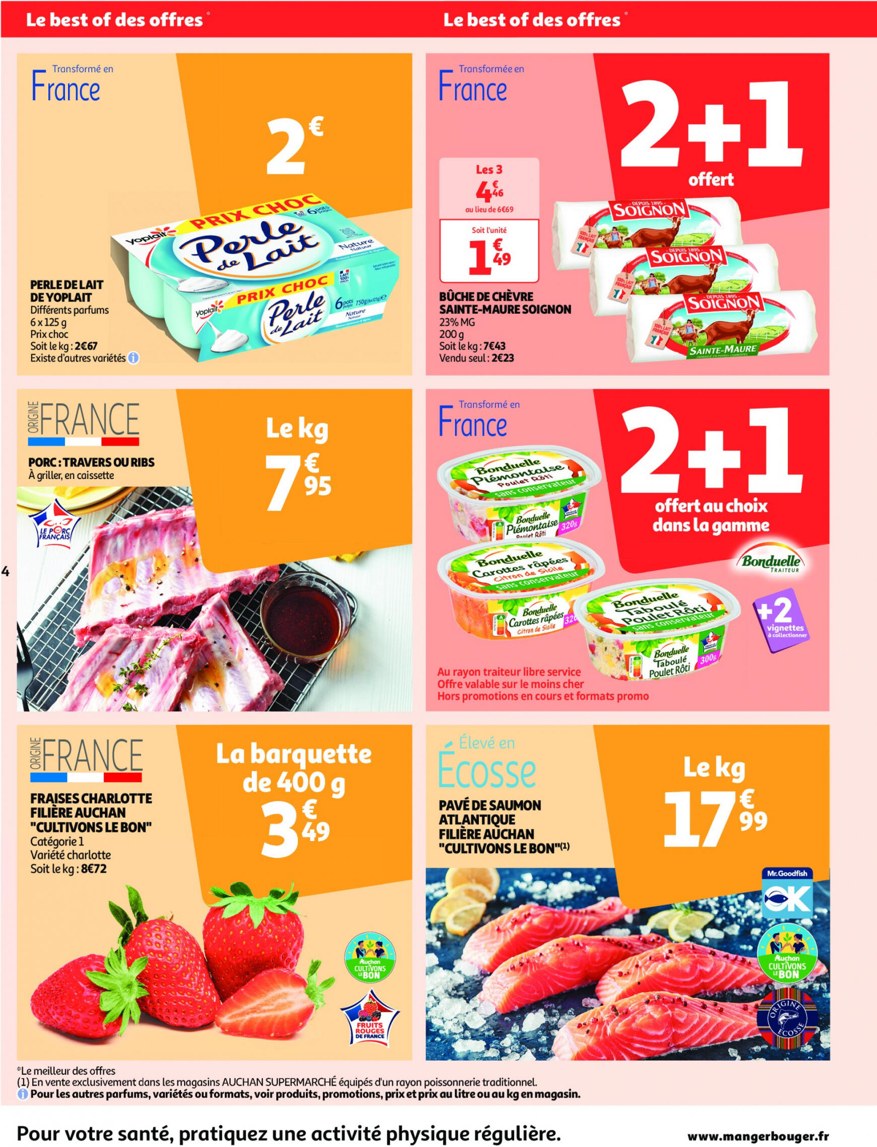 auchan - Auchan supermarché - Faites le plein de bonnes affaires folder huidig 22.05. - 26.05. - page: 4