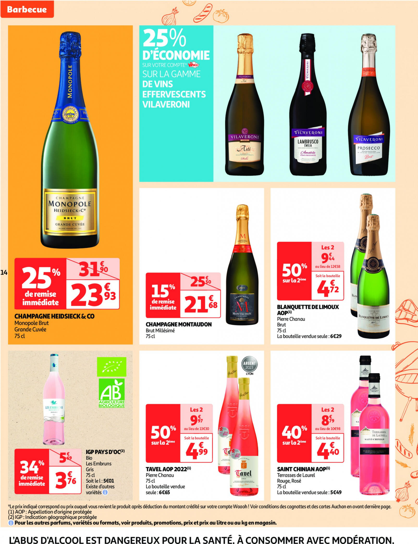 auchan - Auchan supermarché - Faites le plein de bonnes affaires folder huidig 22.05. - 26.05. - page: 14