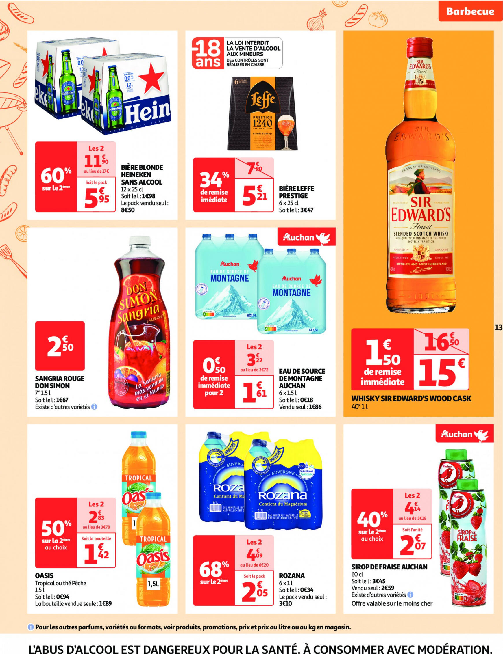 auchan - Auchan supermarché - Faites le plein de bonnes affaires folder huidig 22.05. - 26.05. - page: 13