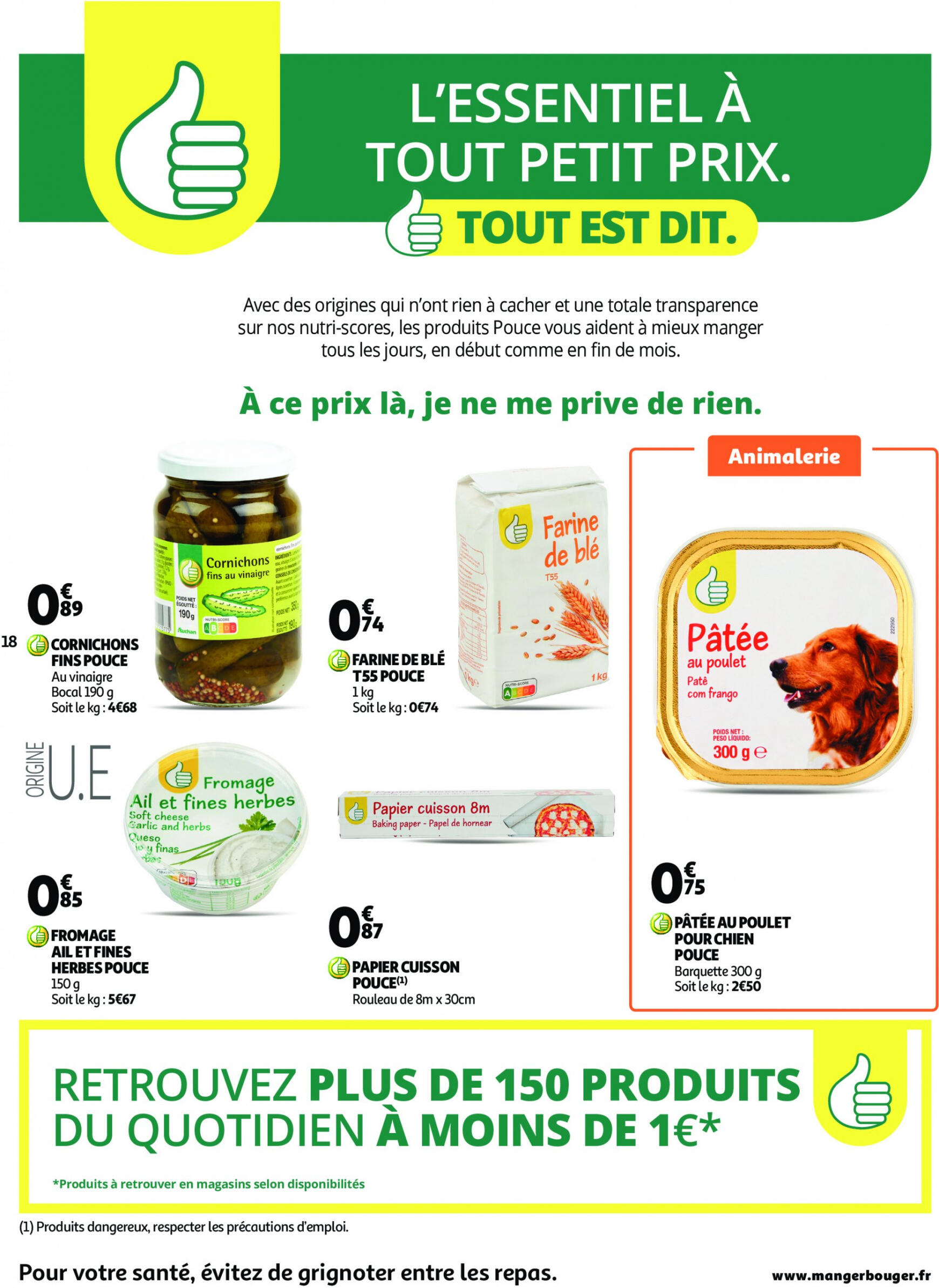 auchan - Auchan supermarché - Faites le plein de bonnes affaires folder huidig 22.05. - 26.05. - page: 18