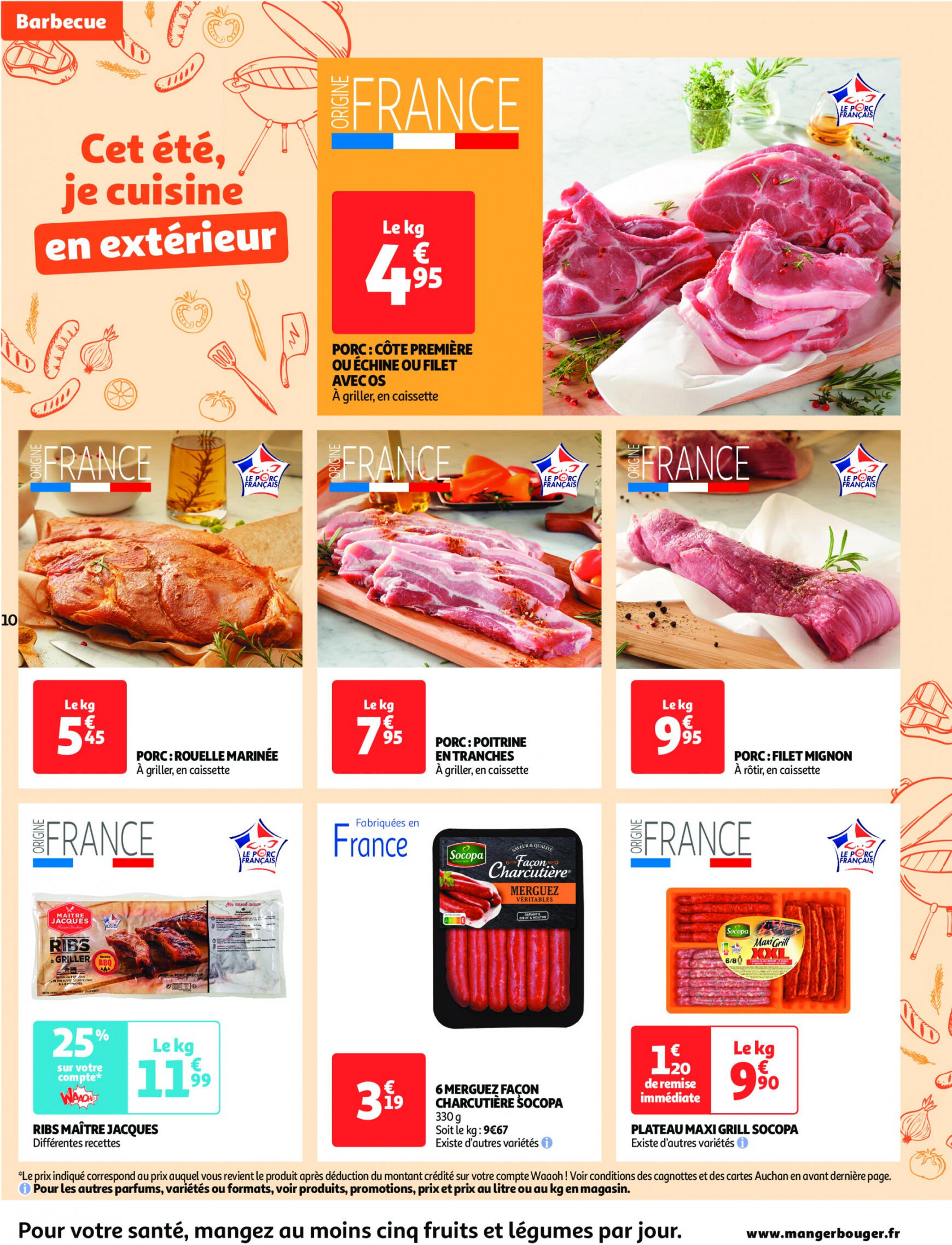 auchan - Auchan supermarché - Faites le plein de bonnes affaires folder huidig 22.05. - 26.05. - page: 10