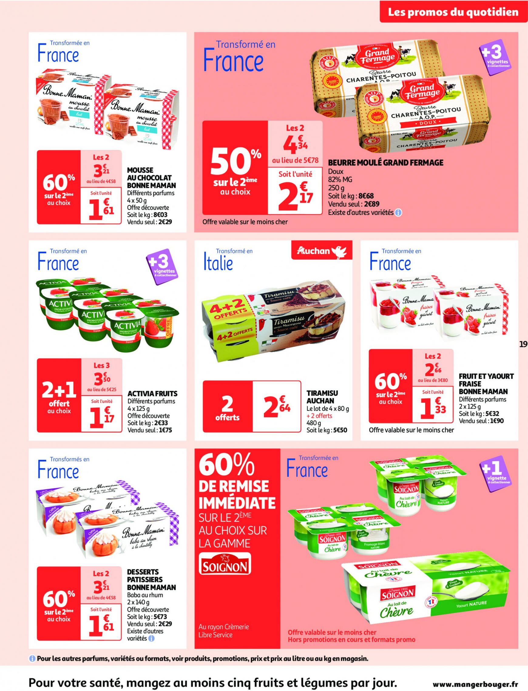 auchan - Auchan supermarché - Faites le plein de bonnes affaires folder huidig 22.05. - 26.05. - page: 19