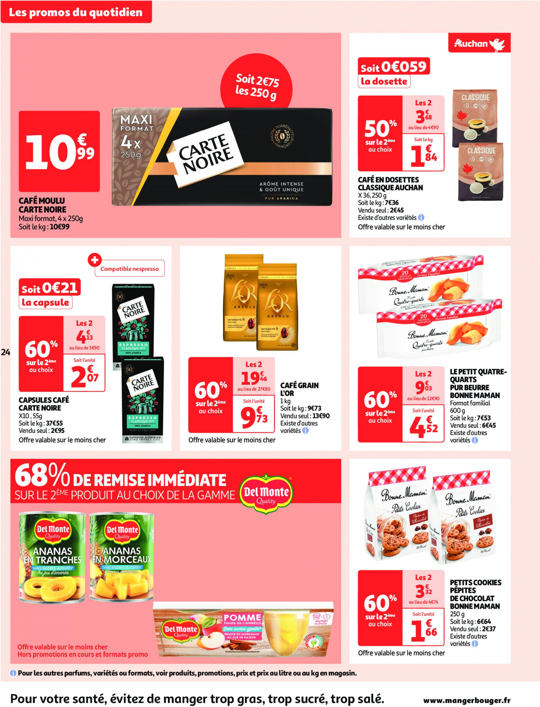 auchan - Auchan supermarché - Faites le plein de bonnes affaires folder huidig 22.05. - 26.05. - page: 24