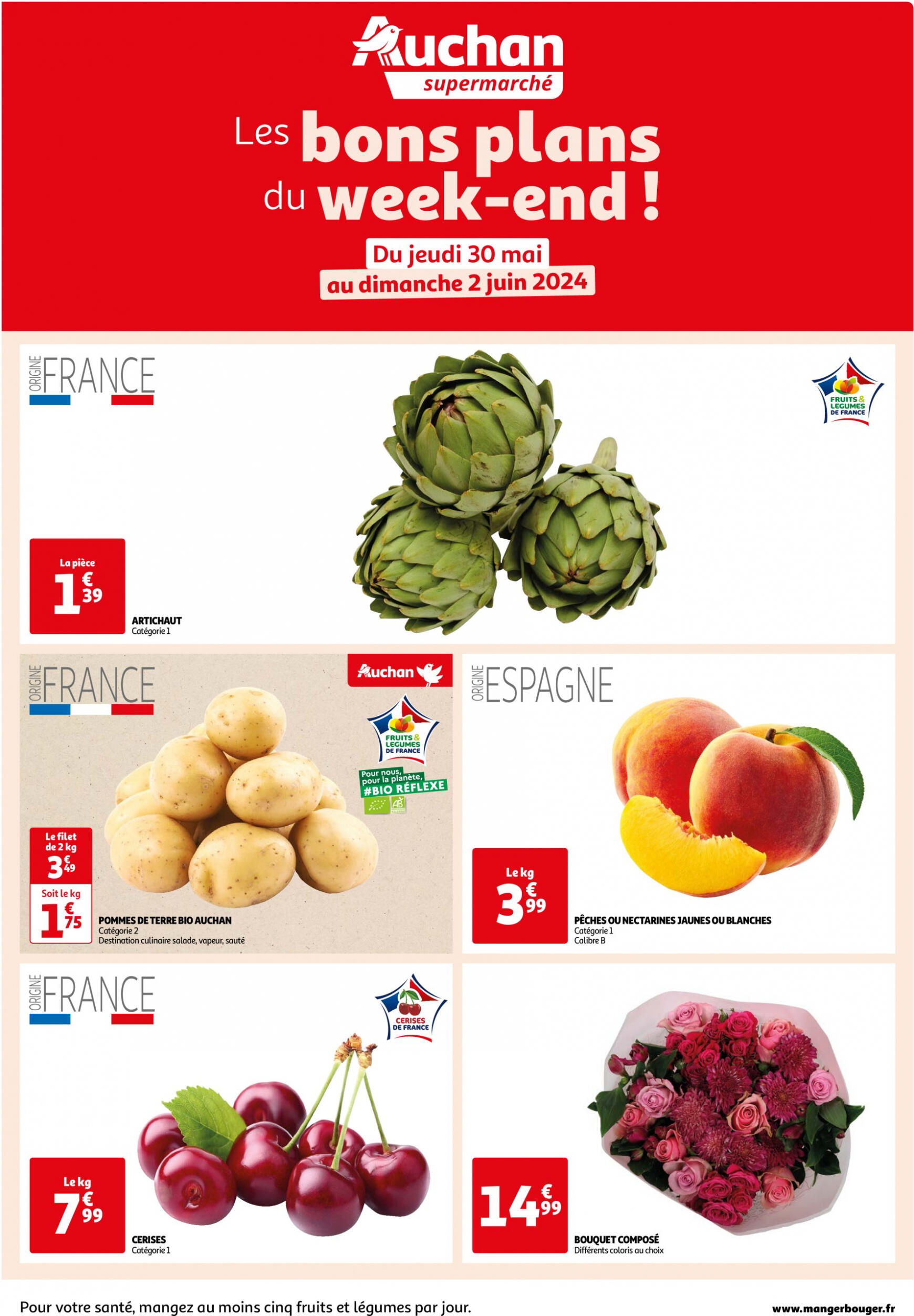 auchan - Auchan Supermarché - Les bons plans du week-end dans votre super ! folder huidig 30.05. - 02.06.