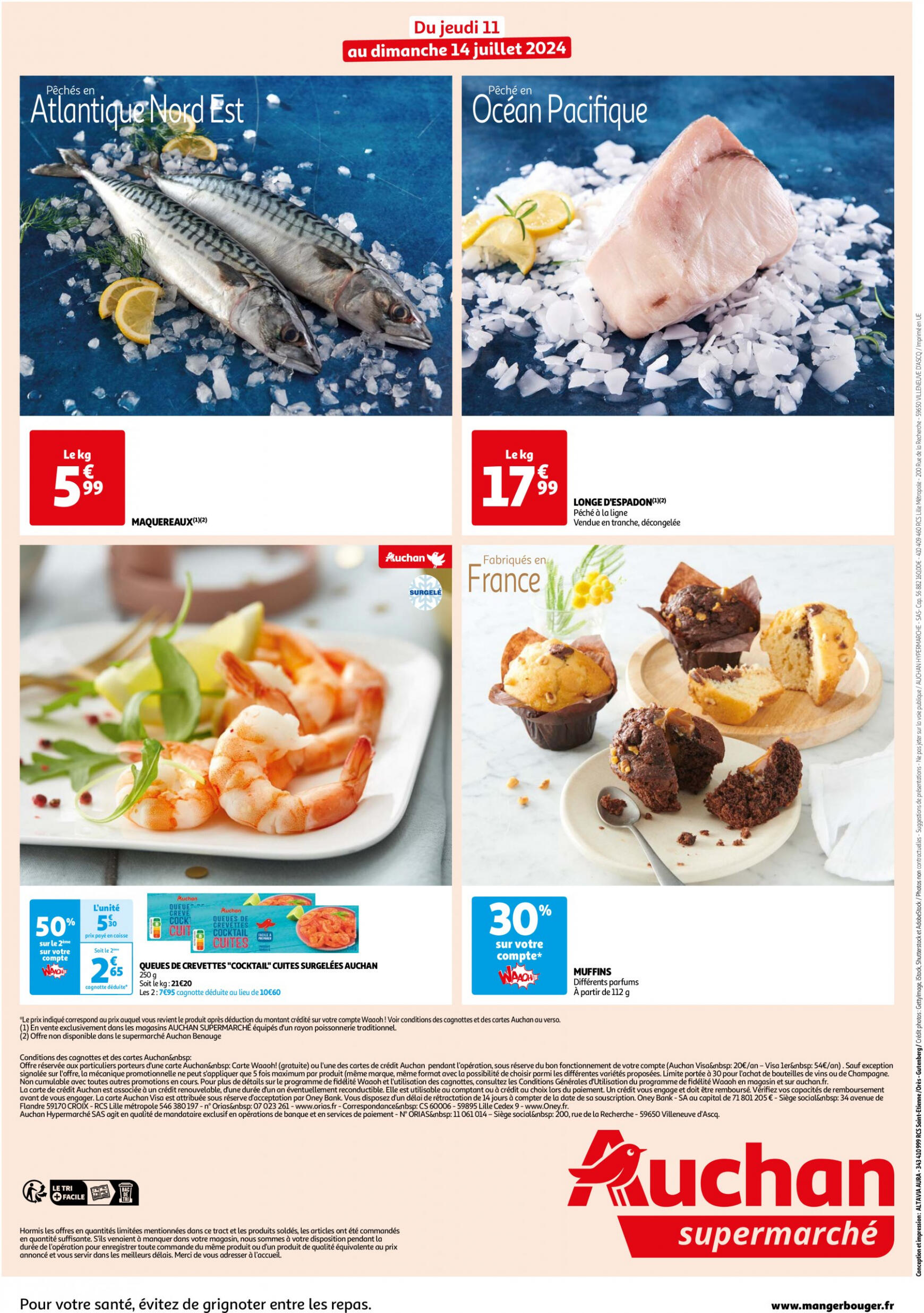 auchan - Auchan Supermarché - Les bons plans du week-end dans votre super folder huidig 11.07. - 14.07. - page: 2