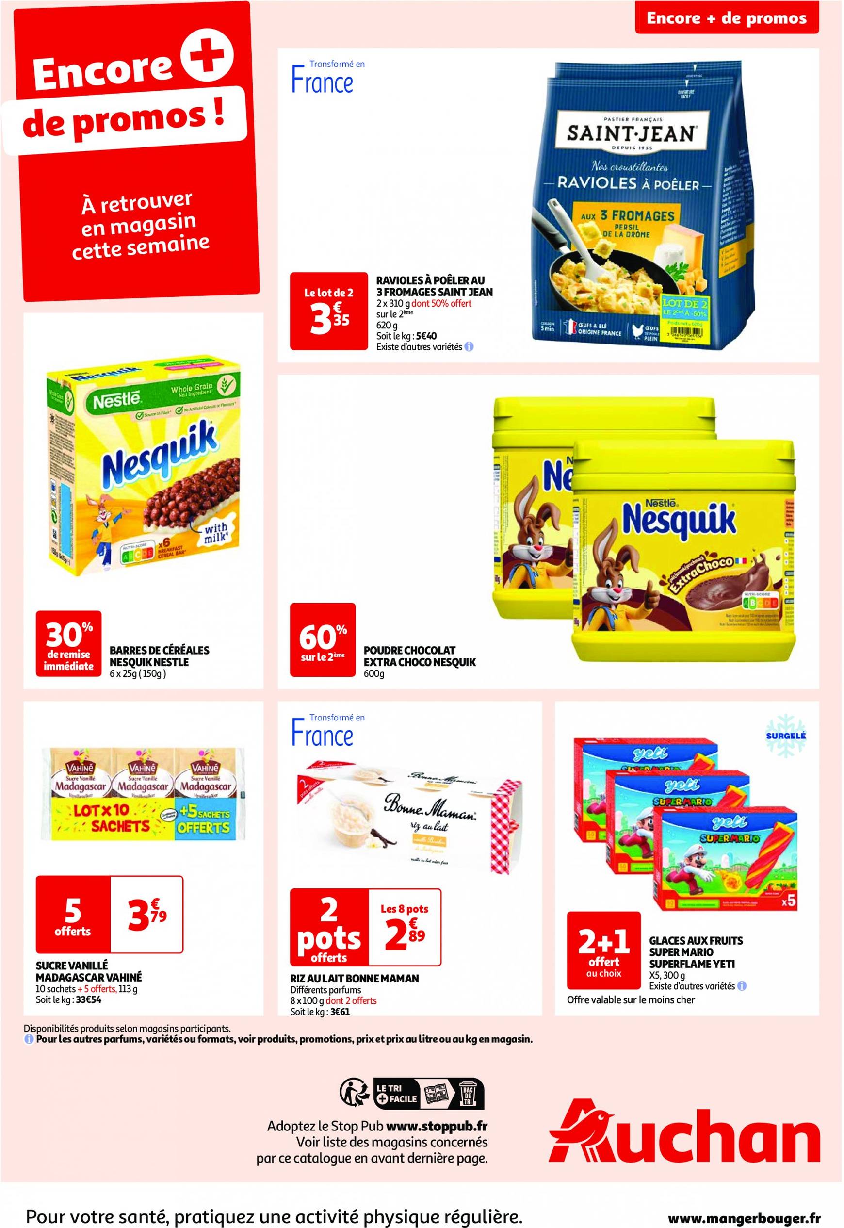 auchan - Auchan - Les 100 offres essentielles, ça continue ! folder huidig 10.09. - 16.09. - page: 69