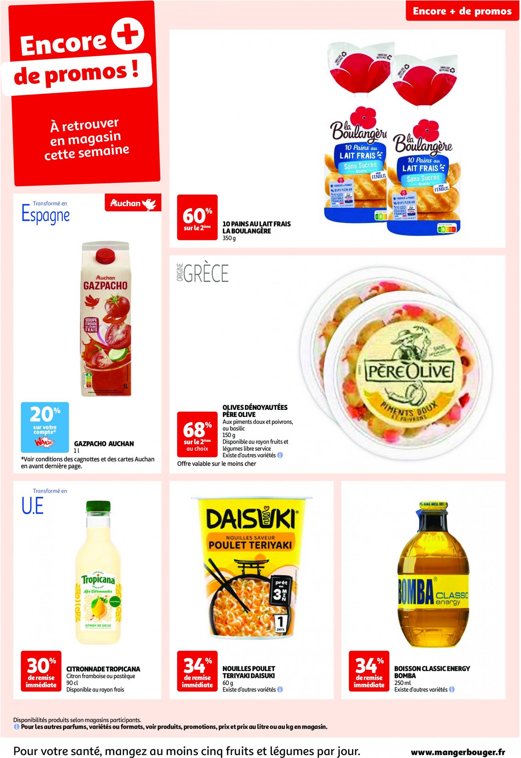 auchan - Auchan - Les 100 offres essentielles, ça continue ! folder huidig 10.09. - 16.09. - page: 66