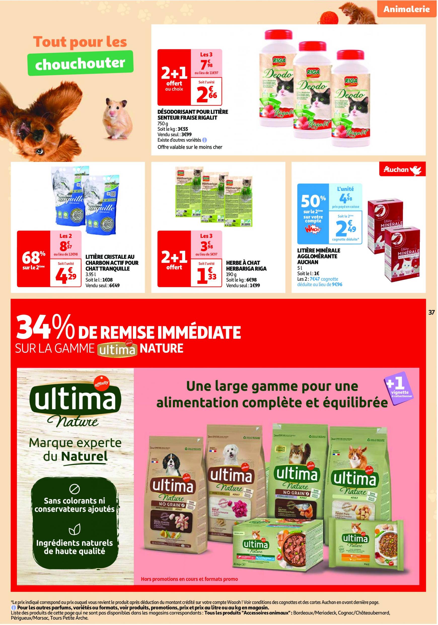 auchan - Auchan - Les 100 offres essentielles, ça continue ! folder huidig 10.09. - 16.09. - page: 37