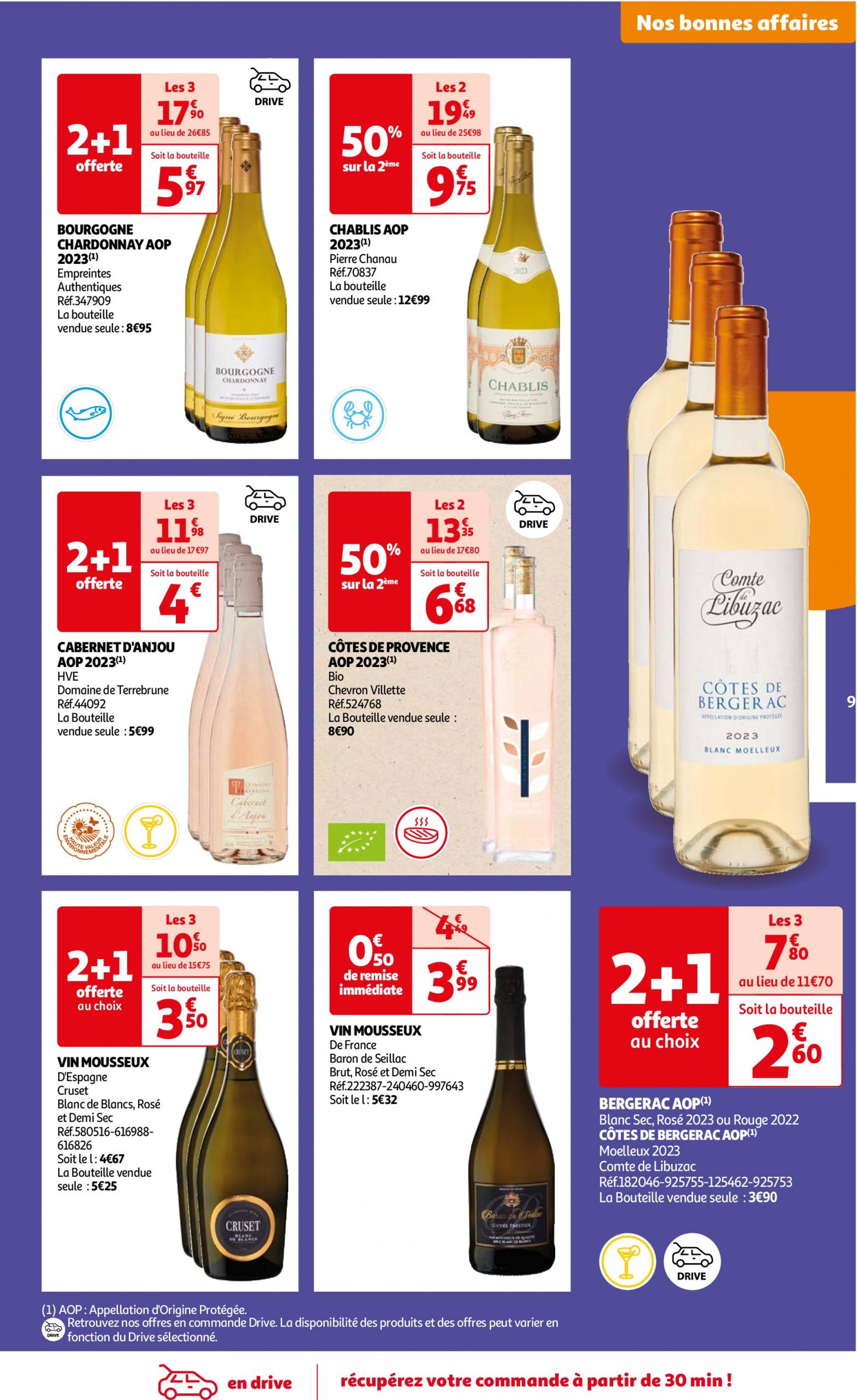 auchan - Auchan - Foire au vins : Un grand choix de cuvées folder huidig 24.09. - 07.10. - page: 9