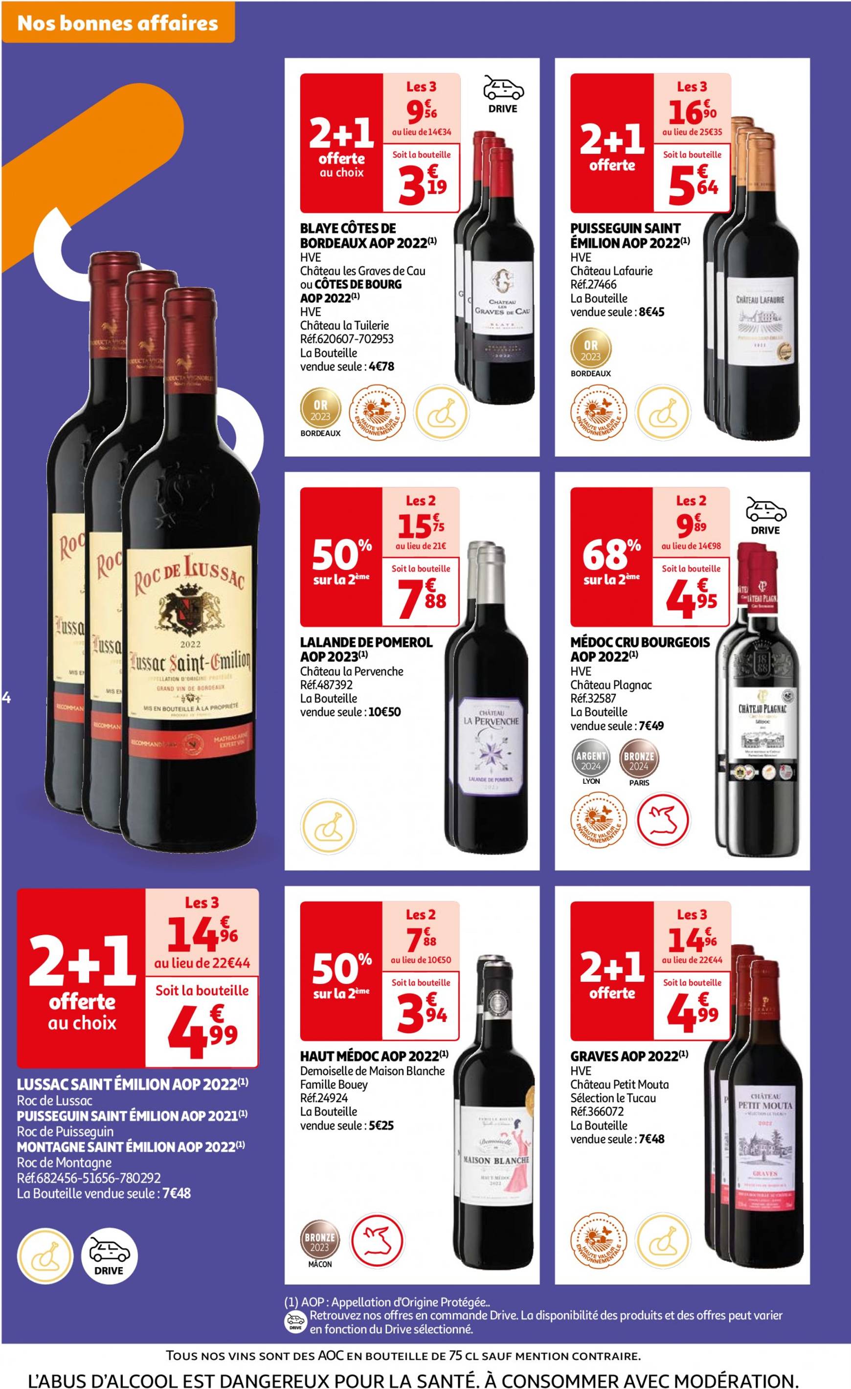 auchan - Auchan - Foire au vins : Un grand choix de cuvées folder huidig 24.09. - 07.10. - page: 4