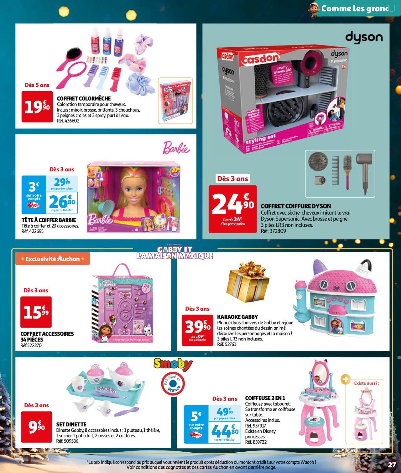 auchan - Auchan Réveillons Noël, un max de promos pour les fêtes 11/10/2024 t/m 06/12/2024 - page: 27