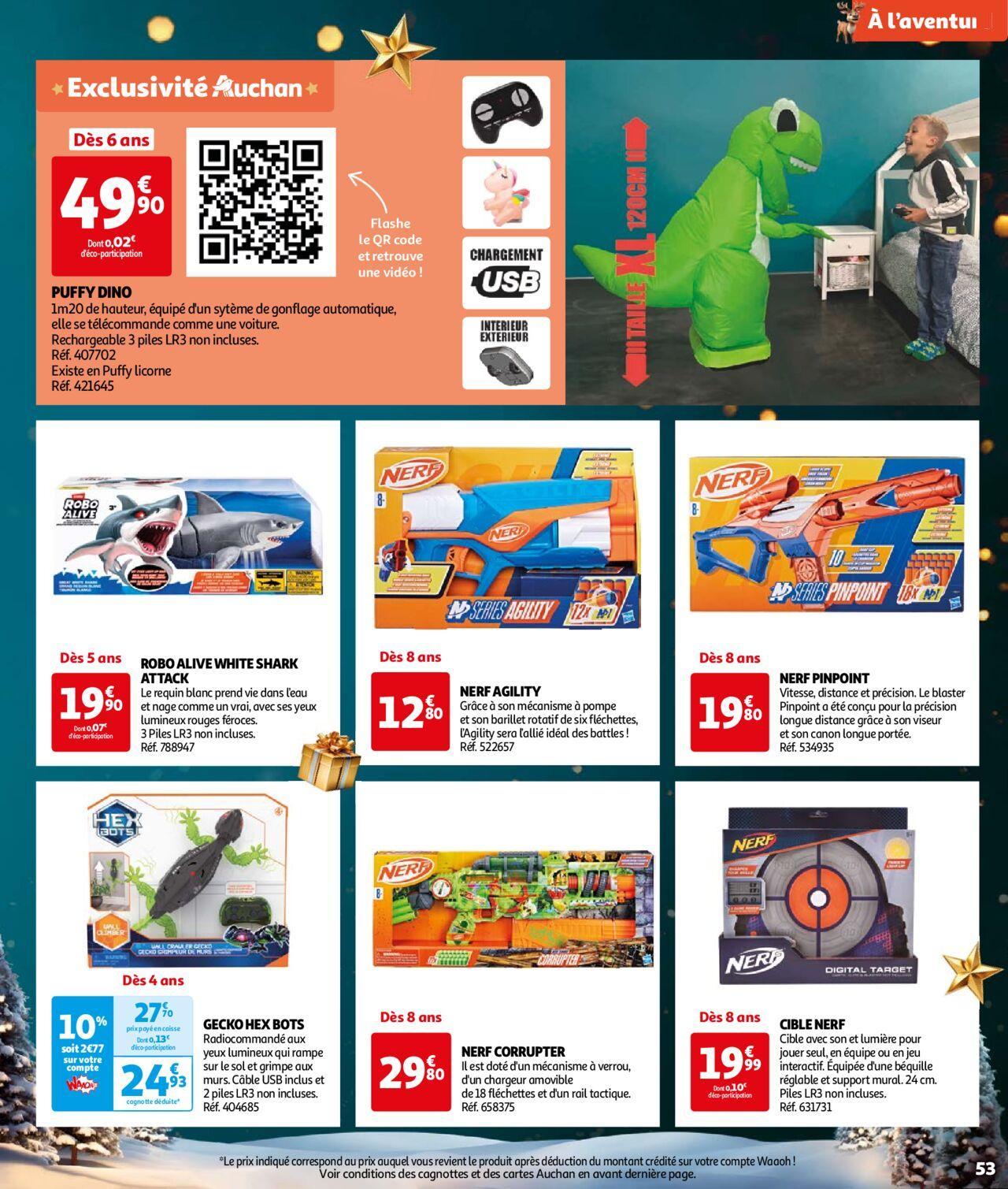 auchan - Auchan Réveillons Noël, un max de promos pour les fêtes 11/10/2024 t/m 06/12/2024 - page: 53