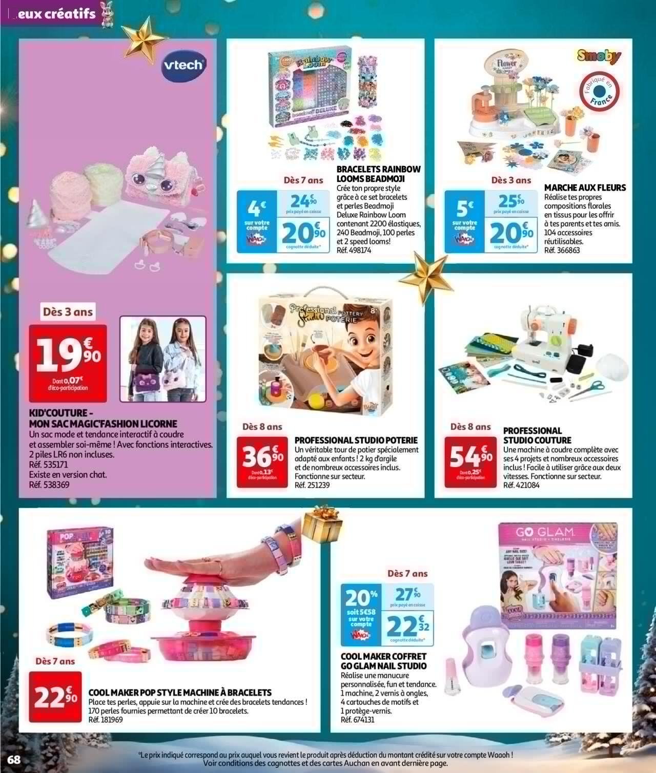 auchan - Auchan Réveillons Noël, un max de promos pour les fêtes 11/10/2024 t/m 06/12/2024 - page: 68