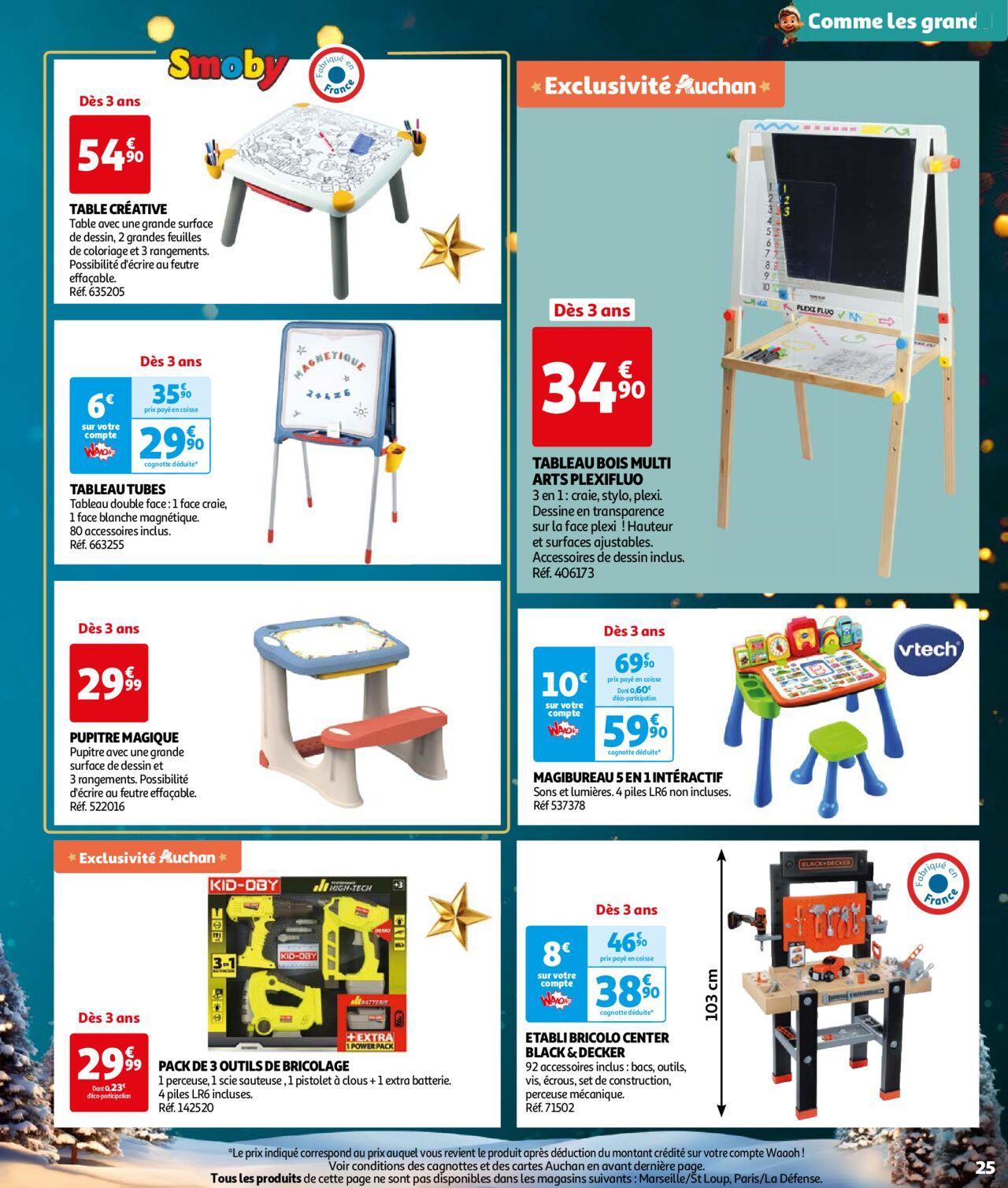 auchan - Auchan Réveillons Noël, un max de promos pour les fêtes 11/10/2024 t/m 06/12/2024 - page: 25