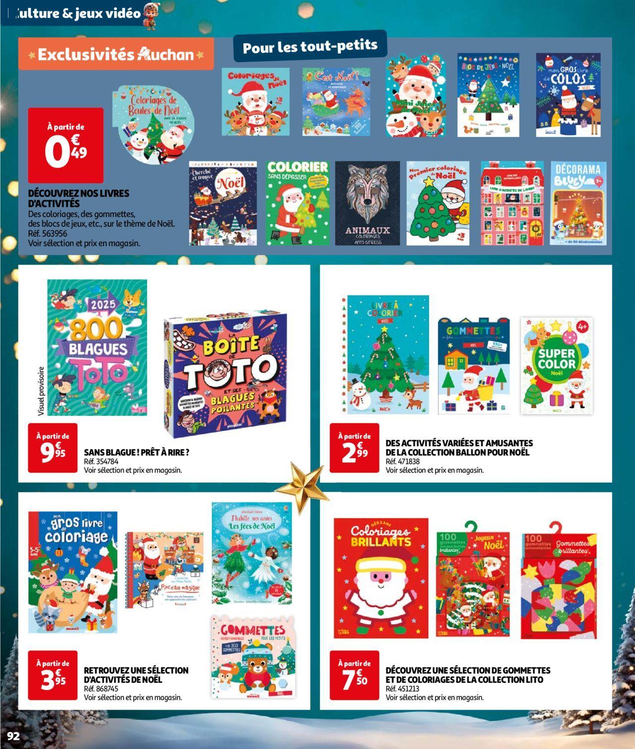 auchan - Auchan Réveillons Noël, un max de promos pour les fêtes 11/10/2024 t/m 06/12/2024 - page: 92