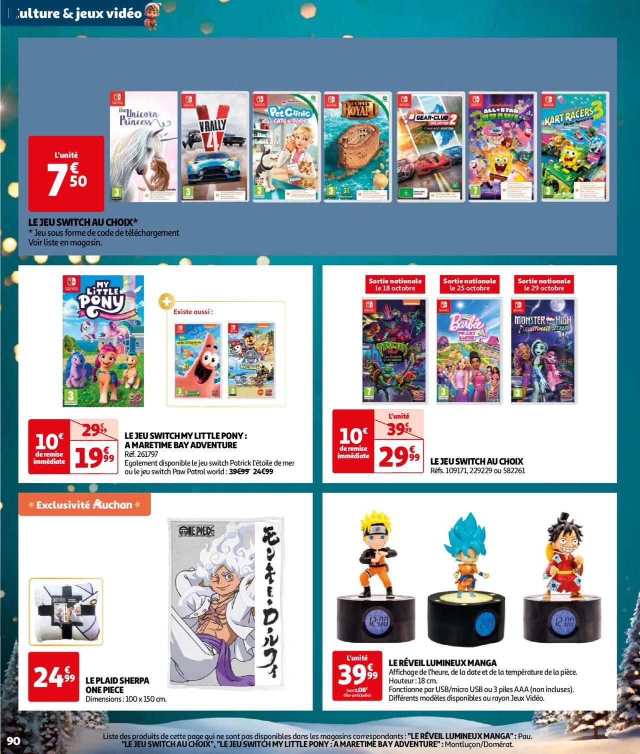 auchan - Auchan Réveillons Noël, un max de promos pour les fêtes 11/10/2024 t/m 06/12/2024 - page: 90