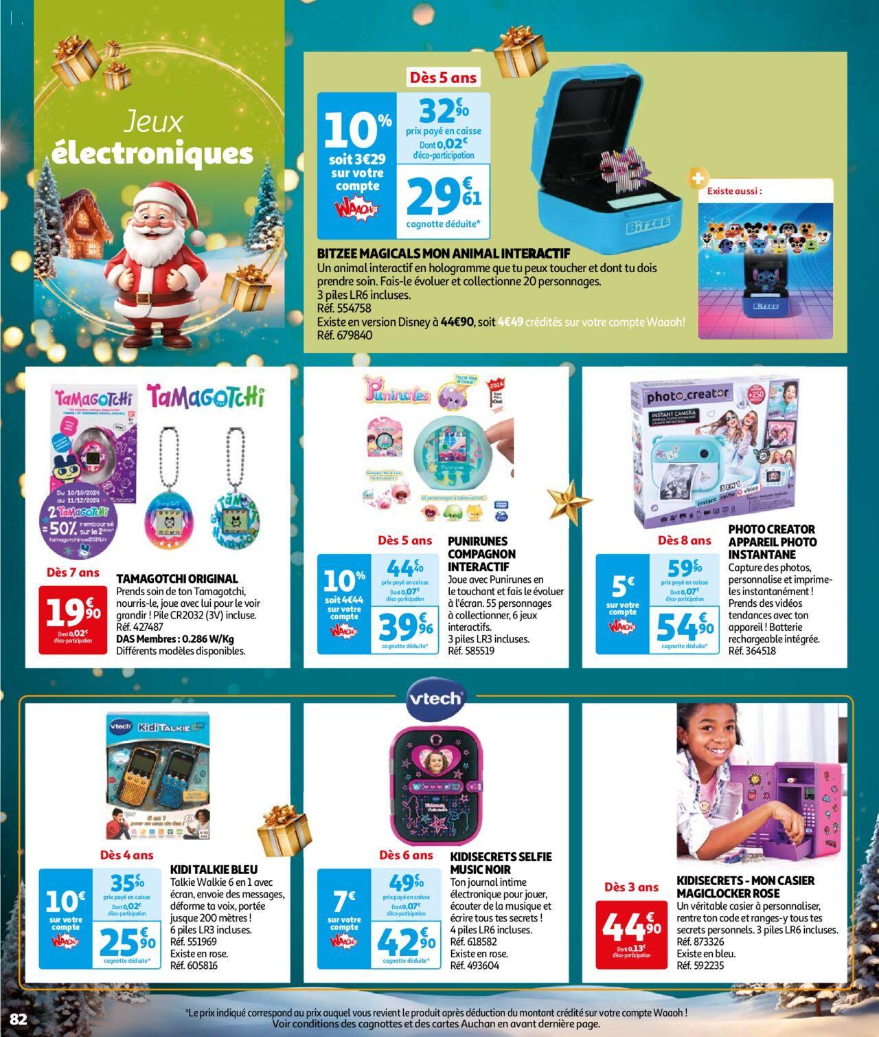 auchan - Auchan Réveillons Noël, un max de promos pour les fêtes 11/10/2024 t/m 06/12/2024 - page: 82