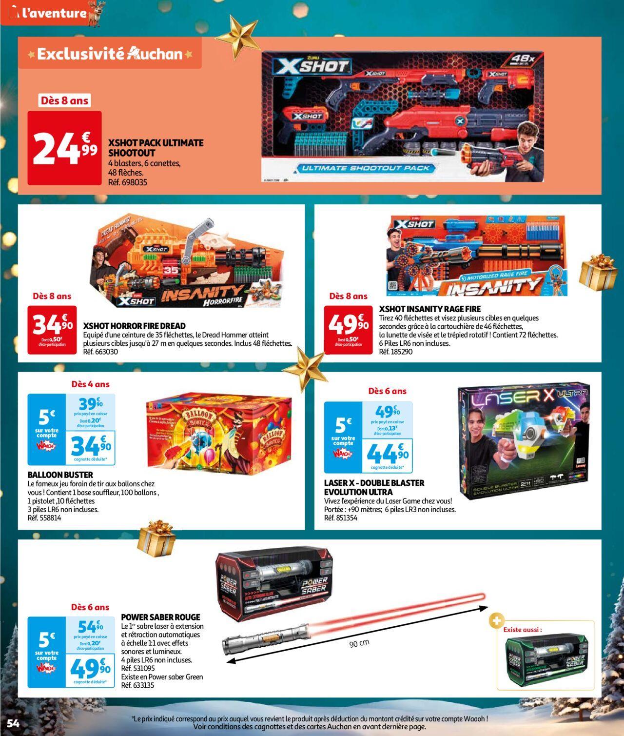 auchan - Auchan Réveillons Noël, un max de promos pour les fêtes 11/10/2024 t/m 06/12/2024 - page: 54