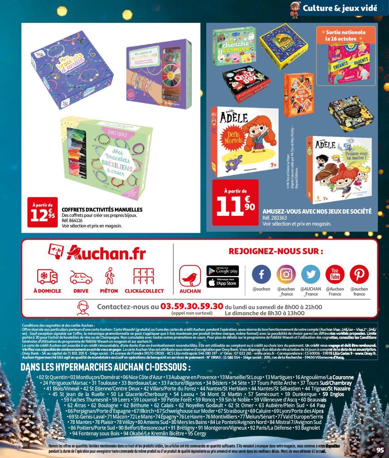 auchan - Auchan Réveillons Noël, un max de promos pour les fêtes 11/10/2024 t/m 06/12/2024 - page: 95