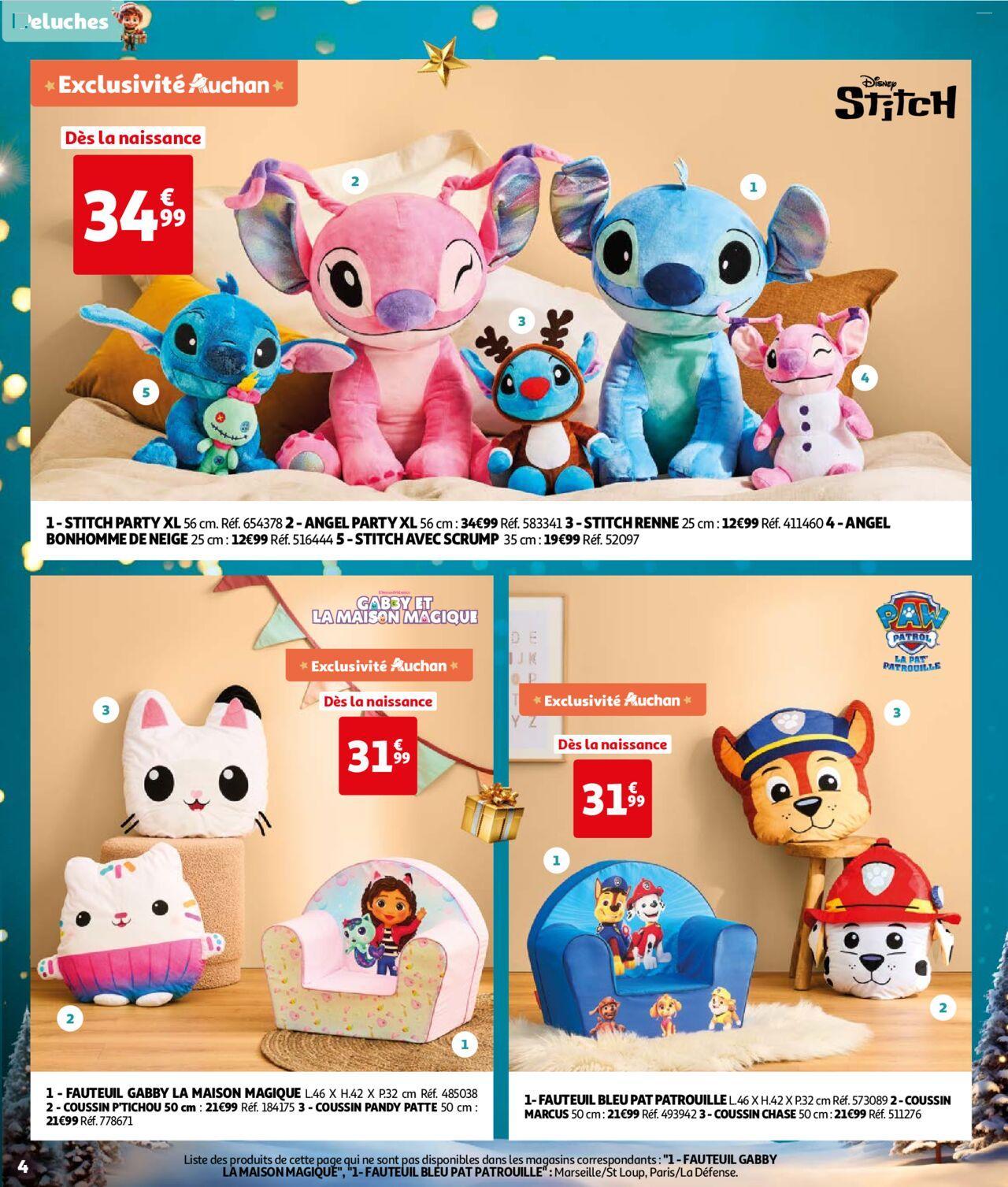 auchan - Auchan Réveillons Noël, un max de promos pour les fêtes 11/10/2024 t/m 06/12/2024 - page: 4