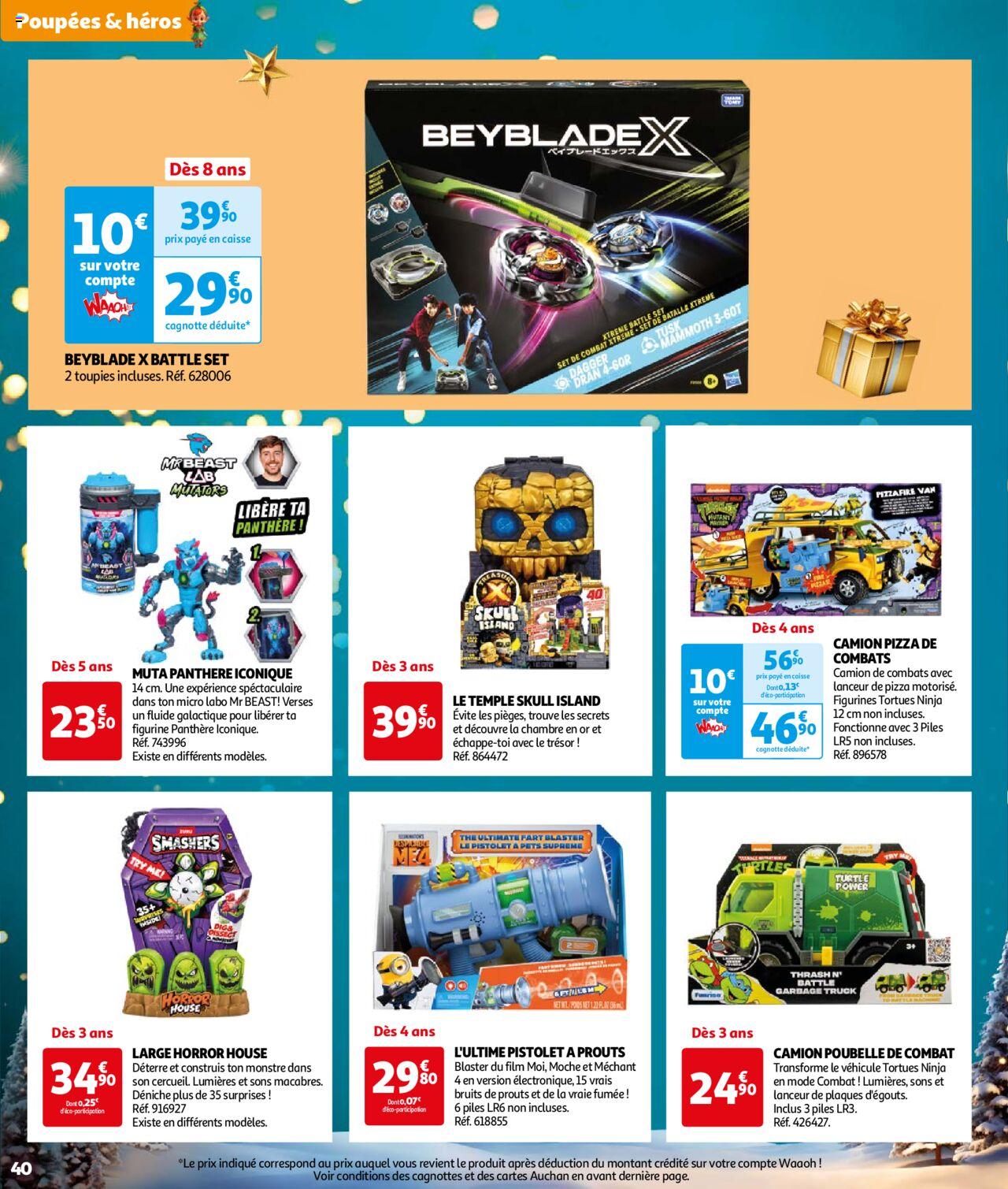 auchan - Auchan Réveillons Noël, un max de promos pour les fêtes 11/10/2024 t/m 06/12/2024 - page: 40