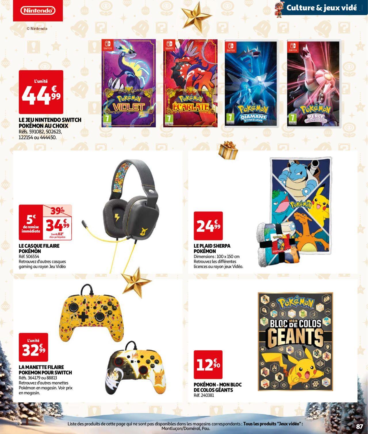 auchan - Auchan Réveillons Noël, un max de promos pour les fêtes 11/10/2024 t/m 06/12/2024 - page: 87