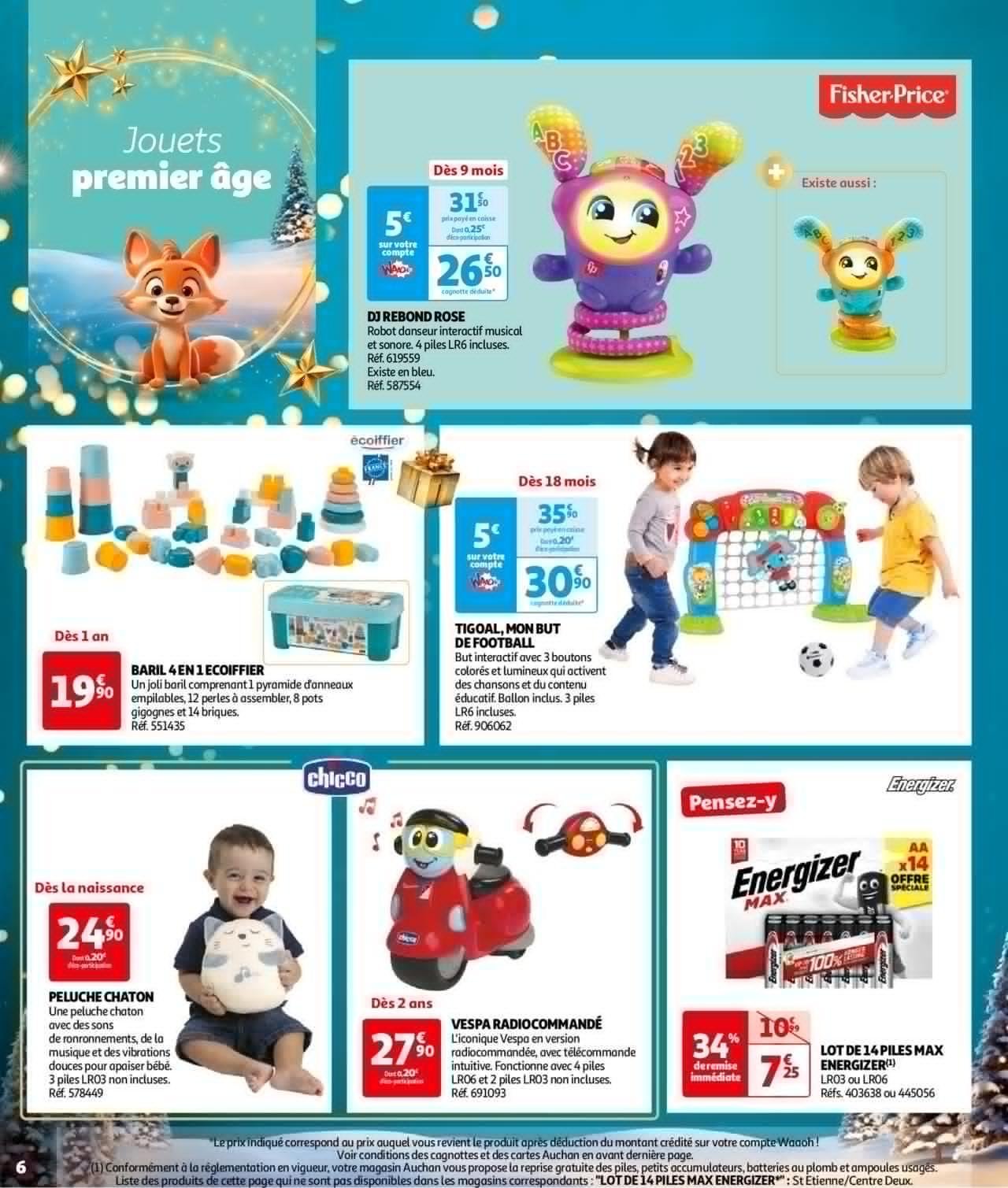 auchan - Auchan Réveillons Noël, un max de promos pour les fêtes 11/10/2024 t/m 06/12/2024 - page: 6