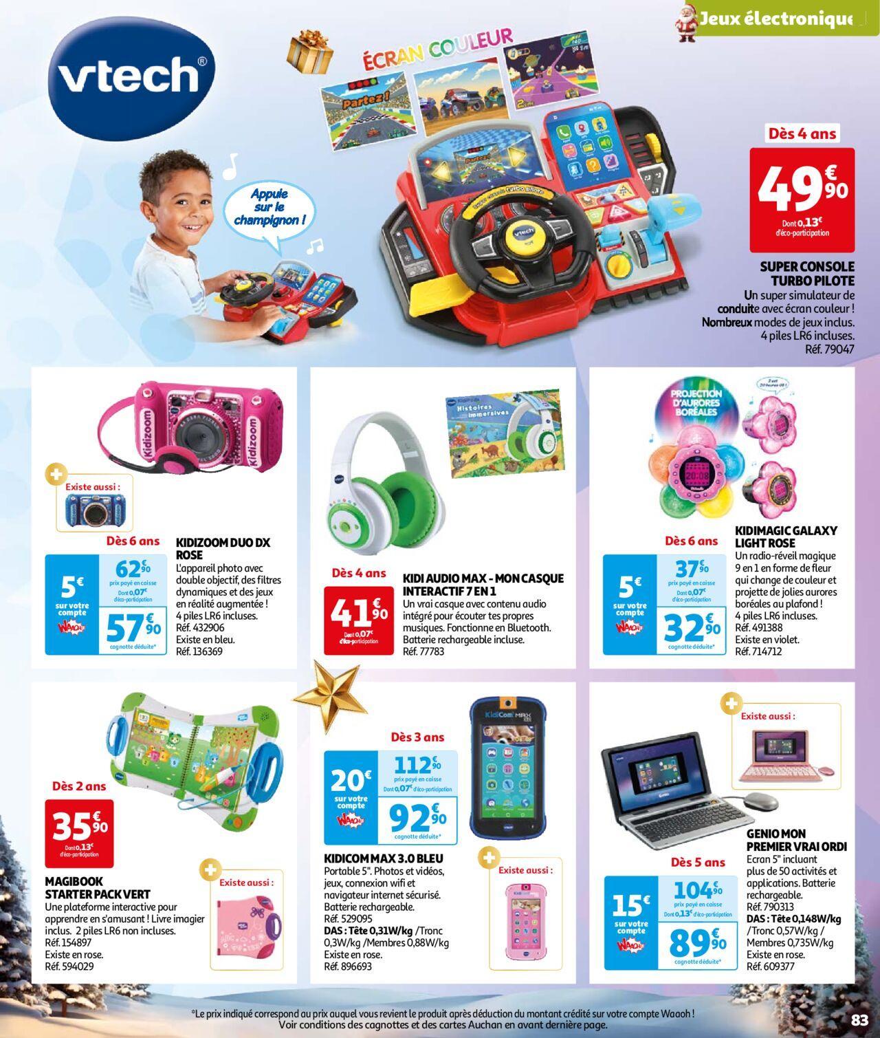 auchan - Auchan Réveillons Noël, un max de promos pour les fêtes 11/10/2024 t/m 06/12/2024 - page: 83