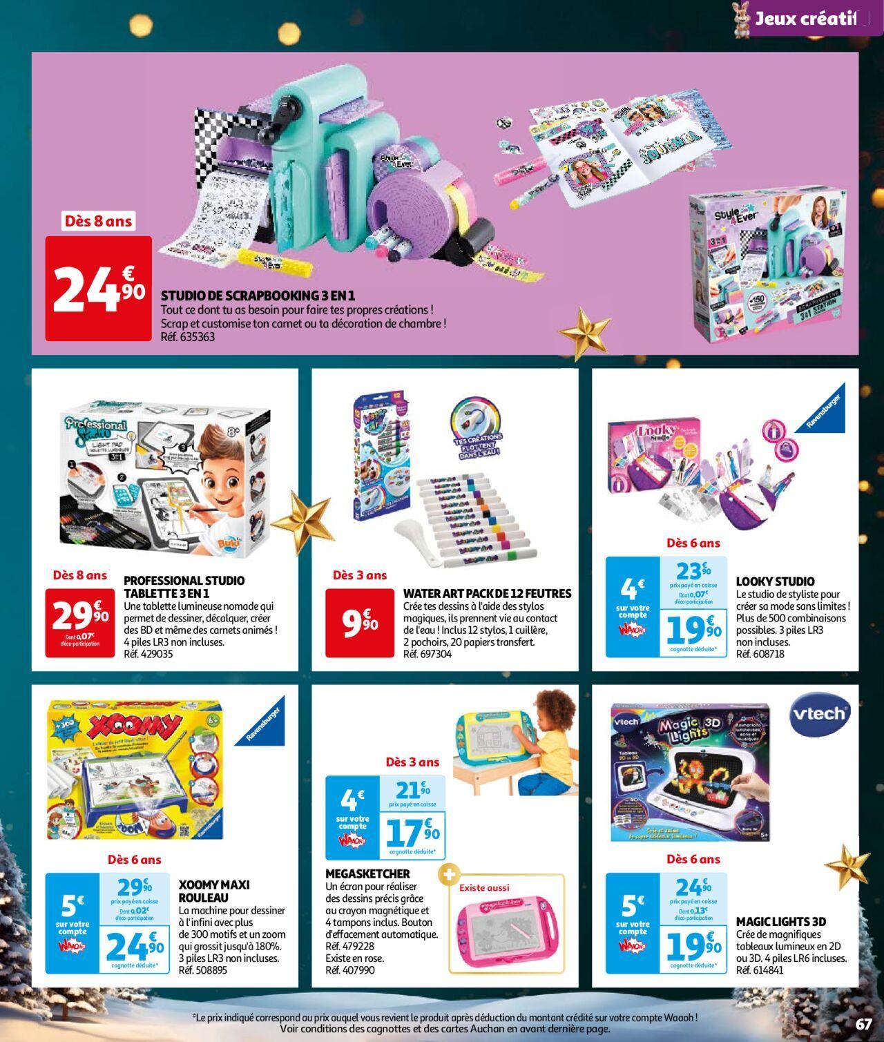 auchan - Auchan Réveillons Noël, un max de promos pour les fêtes 11/10/2024 t/m 06/12/2024 - page: 67