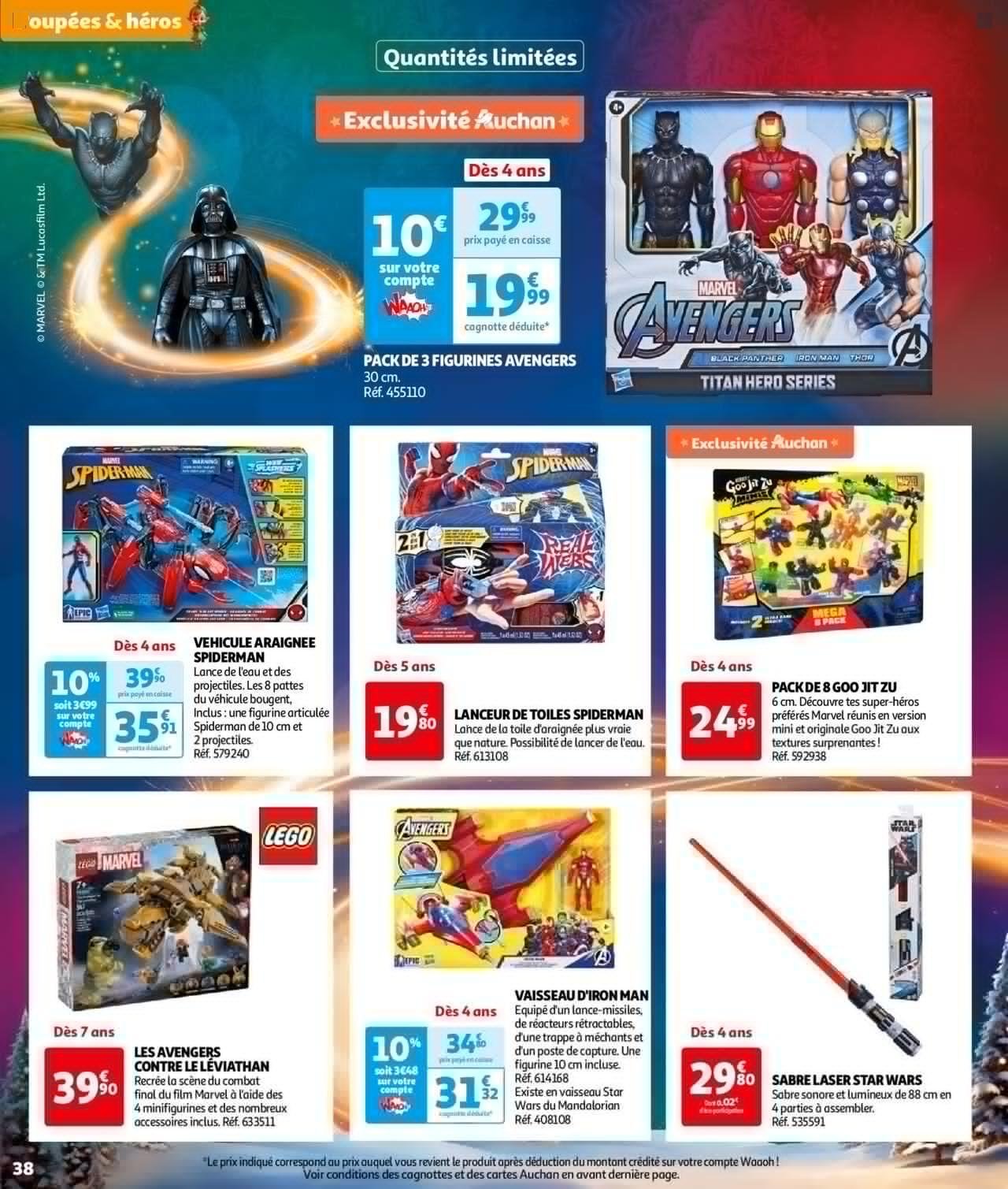 auchan - Auchan Réveillons Noël, un max de promos pour les fêtes 11/10/2024 t/m 06/12/2024 - page: 38