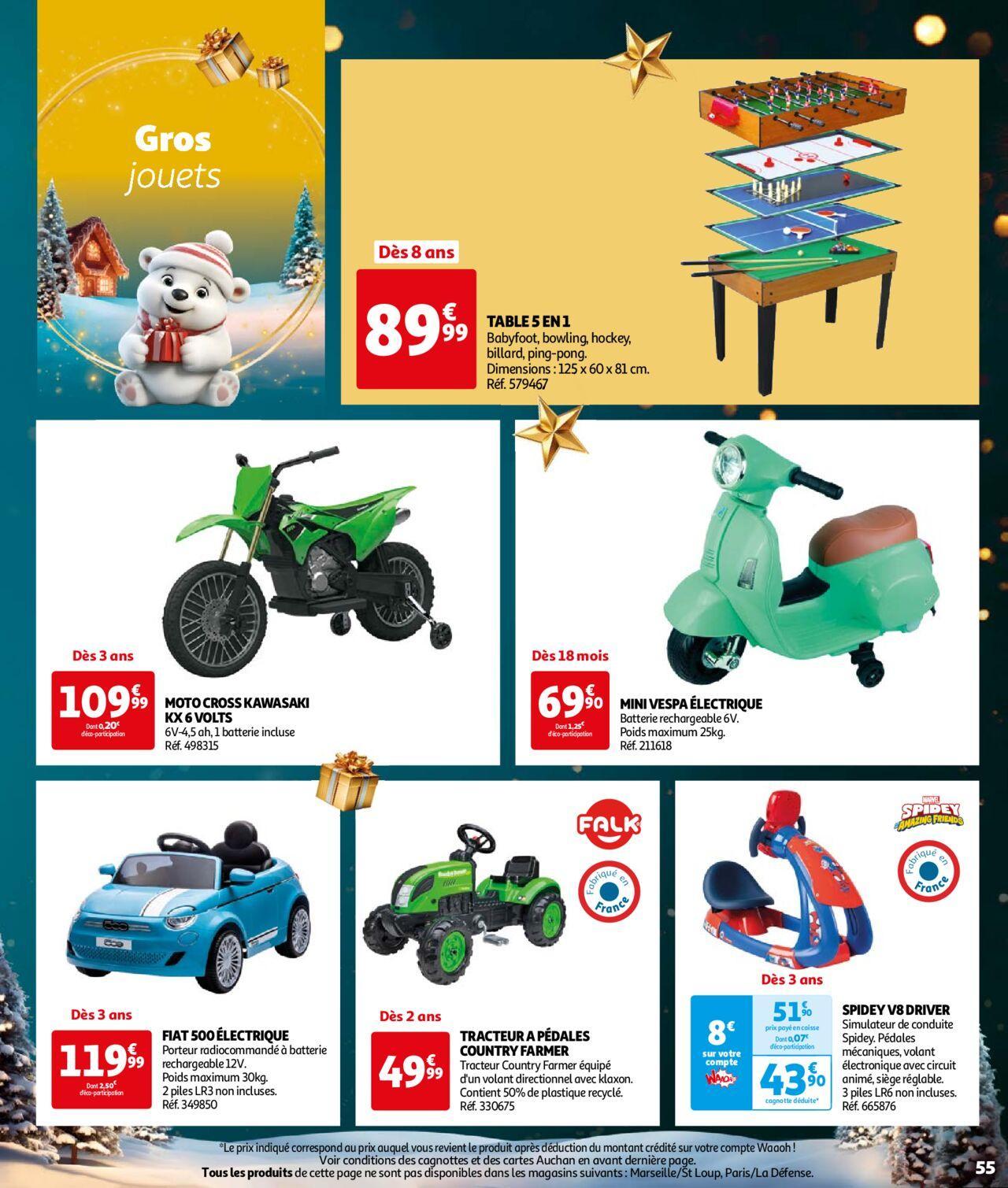 auchan - Auchan Réveillons Noël, un max de promos pour les fêtes 11/10/2024 t/m 06/12/2024 - page: 55