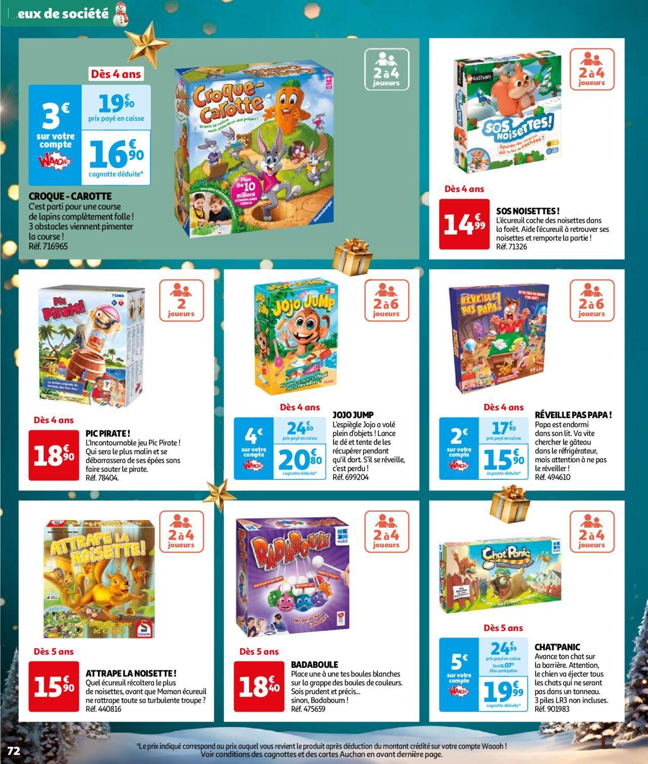 auchan - Auchan Réveillons Noël, un max de promos pour les fêtes 11/10/2024 t/m 06/12/2024 - page: 72