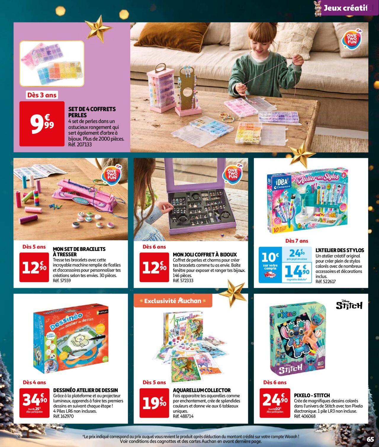 auchan - Auchan Réveillons Noël, un max de promos pour les fêtes 11/10/2024 t/m 06/12/2024 - page: 65