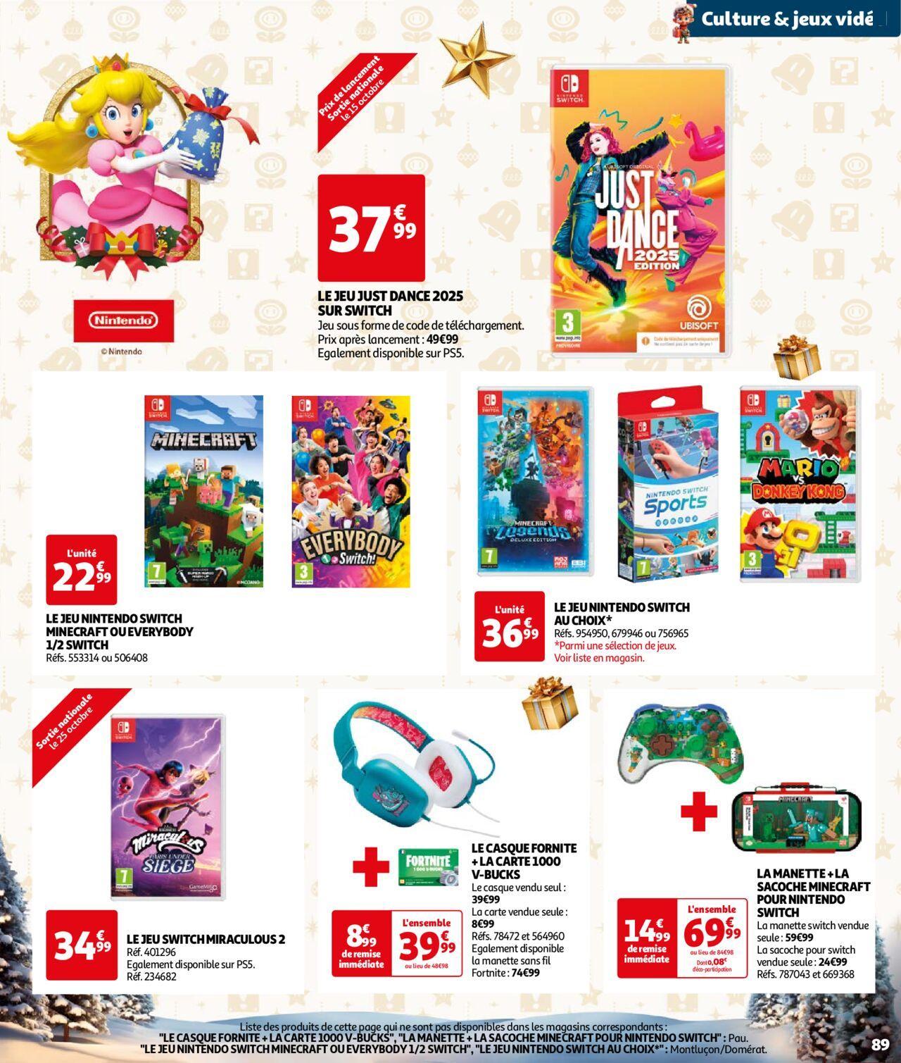 auchan - Auchan Réveillons Noël, un max de promos pour les fêtes 11/10/2024 t/m 06/12/2024 - page: 89