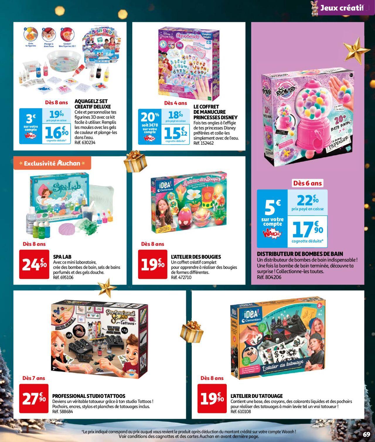 auchan - Auchan Réveillons Noël, un max de promos pour les fêtes 11/10/2024 t/m 06/12/2024 - page: 69