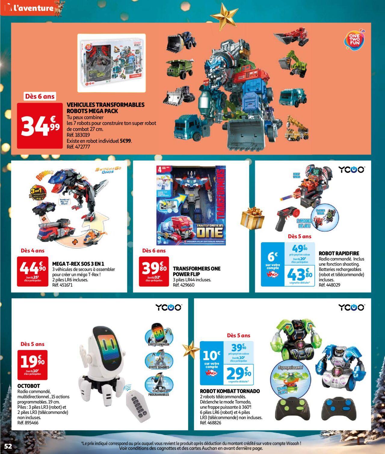 auchan - Auchan Réveillons Noël, un max de promos pour les fêtes 11/10/2024 t/m 06/12/2024 - page: 52