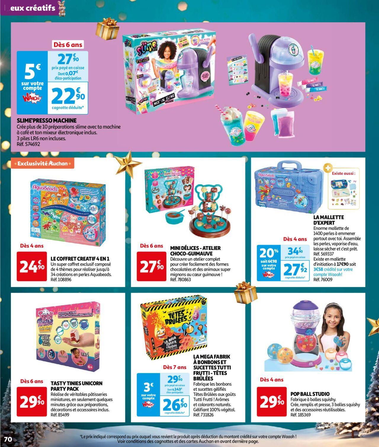 auchan - Auchan Réveillons Noël, un max de promos pour les fêtes 11/10/2024 t/m 06/12/2024 - page: 70