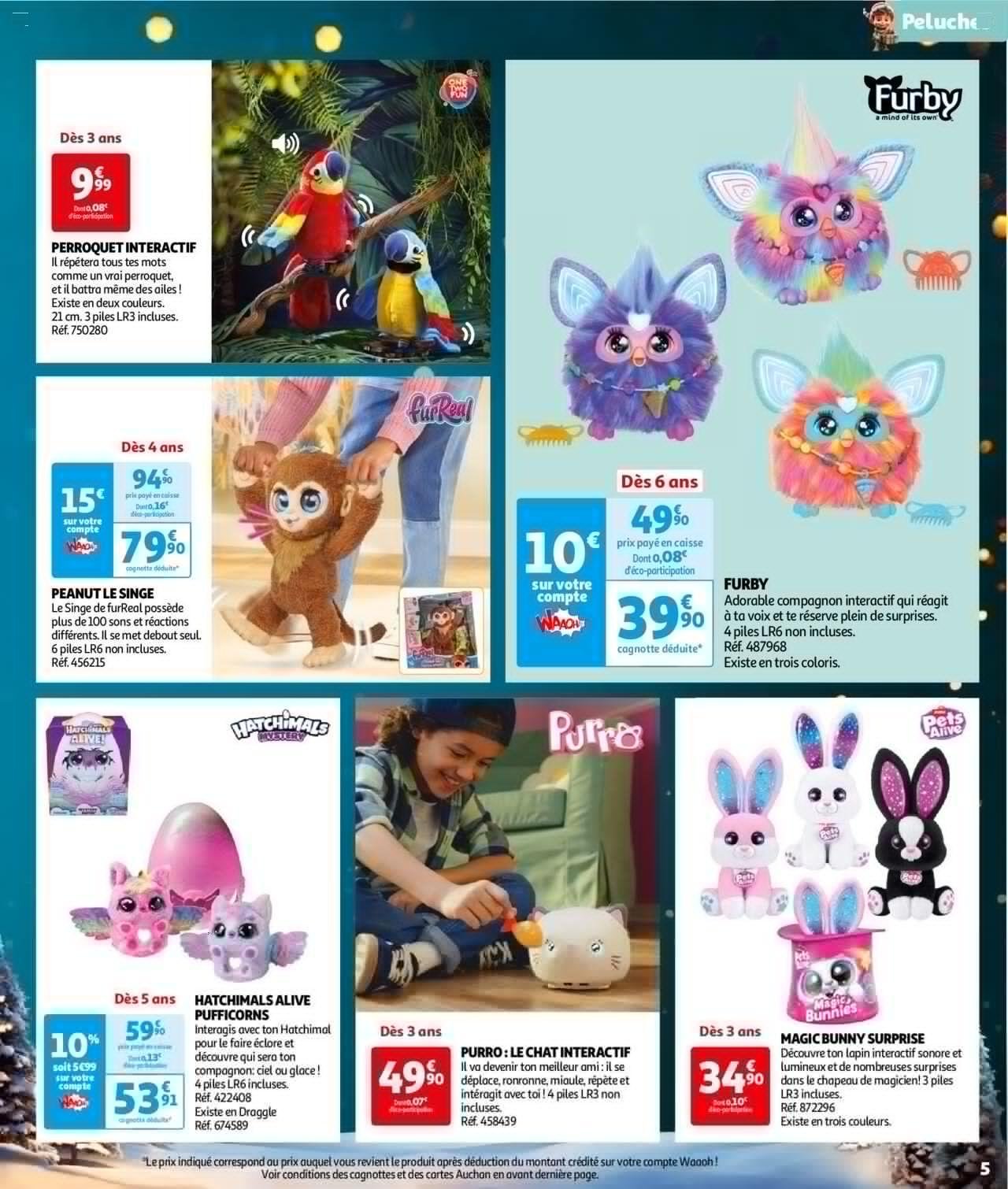 auchan - Auchan Réveillons Noël, un max de promos pour les fêtes 11/10/2024 t/m 06/12/2024 - page: 5