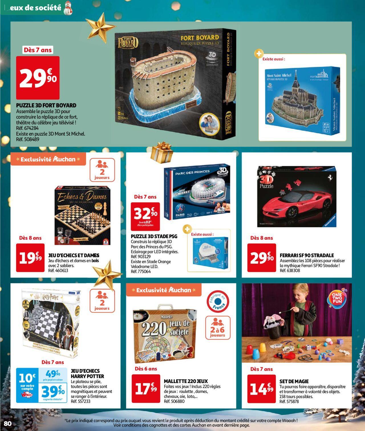 auchan - Auchan Réveillons Noël, un max de promos pour les fêtes 11/10/2024 t/m 06/12/2024 - page: 80