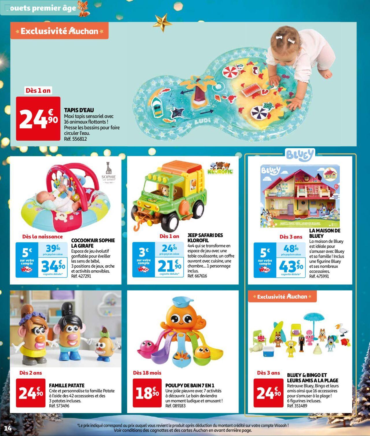 auchan - Auchan Réveillons Noël, un max de promos pour les fêtes 11/10/2024 t/m 06/12/2024 - page: 14