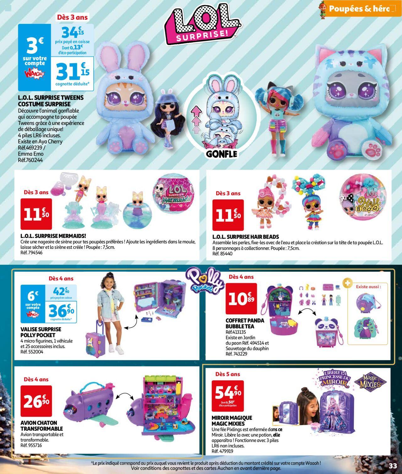 auchan - Auchan Réveillons Noël, un max de promos pour les fêtes 11/10/2024 t/m 06/12/2024 - page: 33