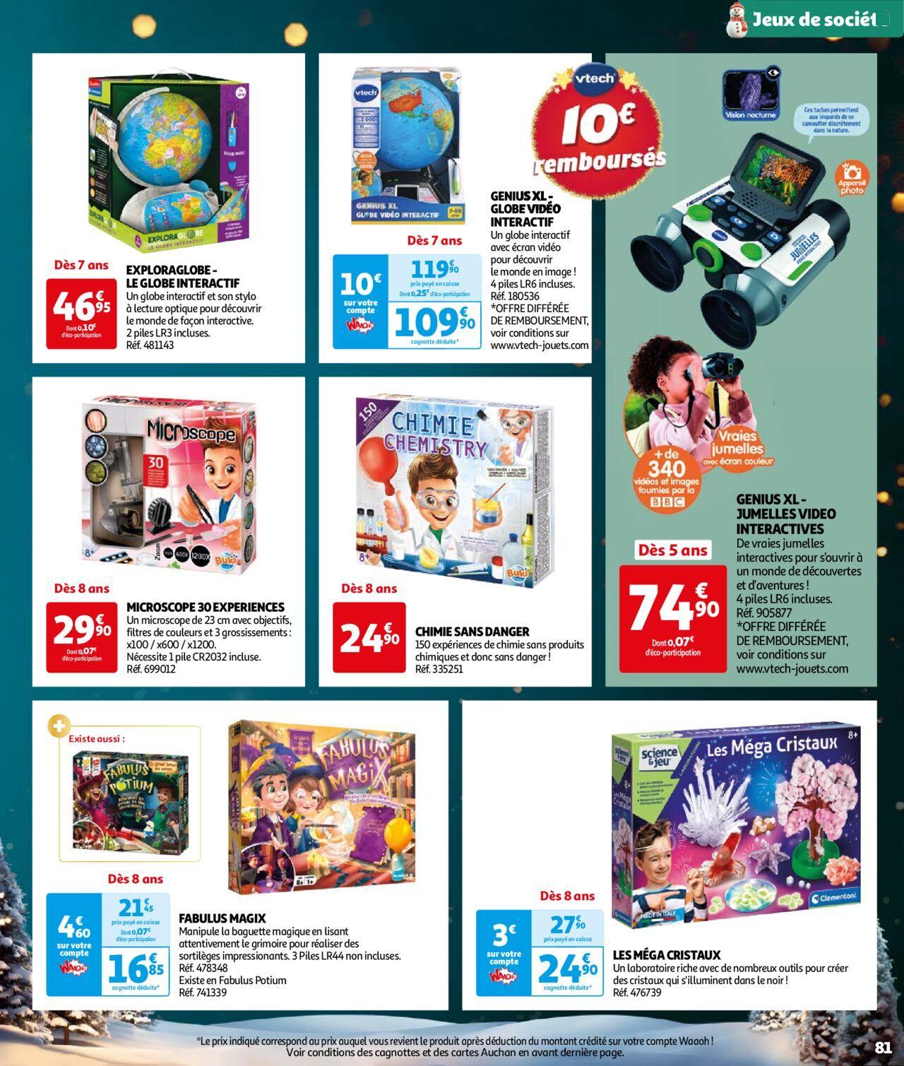 auchan - Auchan Réveillons Noël, un max de promos pour les fêtes 11/10/2024 t/m 06/12/2024 - page: 81