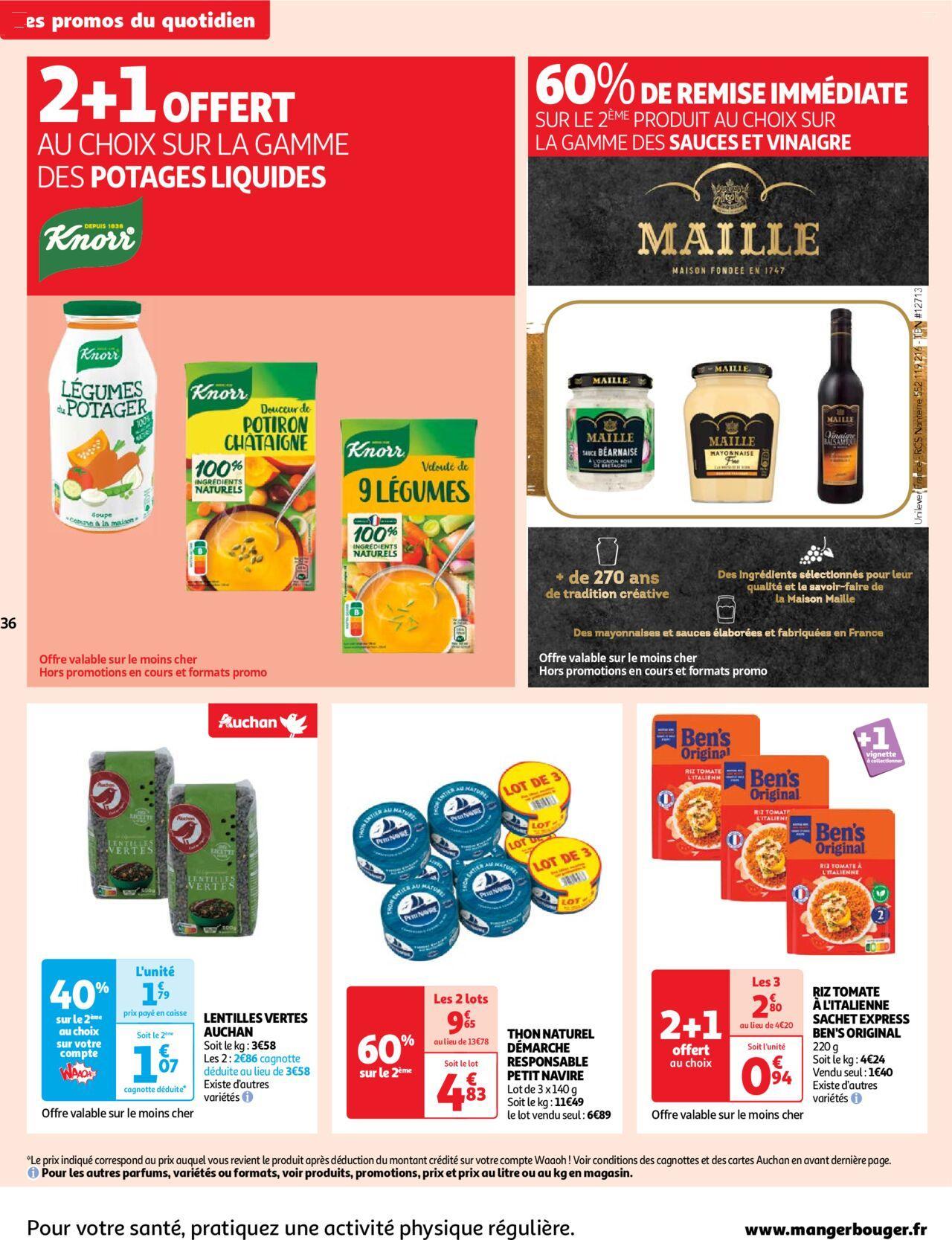 auchan - Auchan Retrouvez plus de 3000 offres en magasin 08/10/2024 t/m 14/10/2024 - page: 36