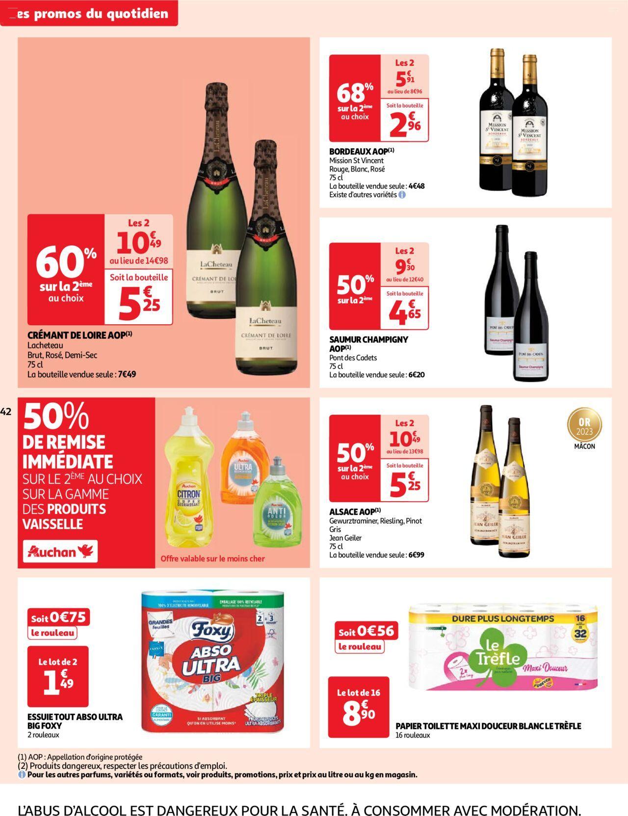 auchan - Auchan Retrouvez plus de 3000 offres en magasin 08/10/2024 t/m 14/10/2024 - page: 42