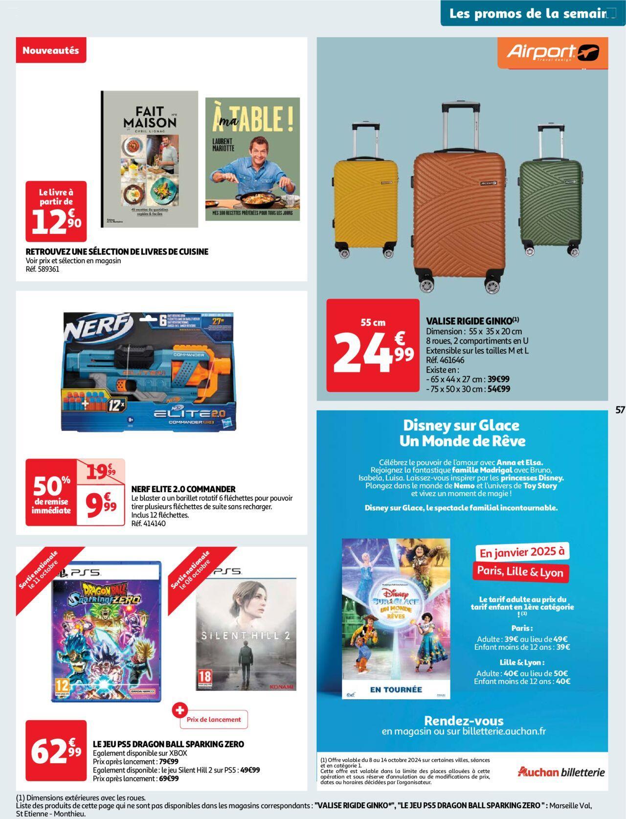 auchan - Auchan Retrouvez plus de 3000 offres en magasin 08/10/2024 t/m 14/10/2024 - page: 57