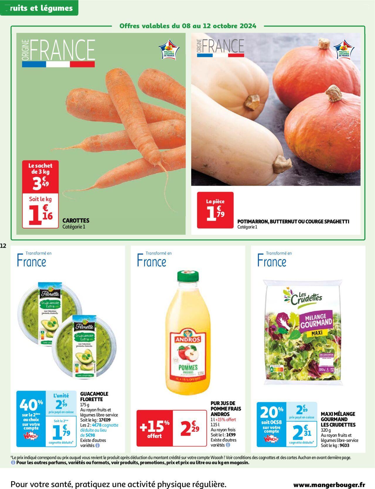 auchan - Auchan Retrouvez plus de 3000 offres en magasin 08/10/2024 t/m 14/10/2024 - page: 12